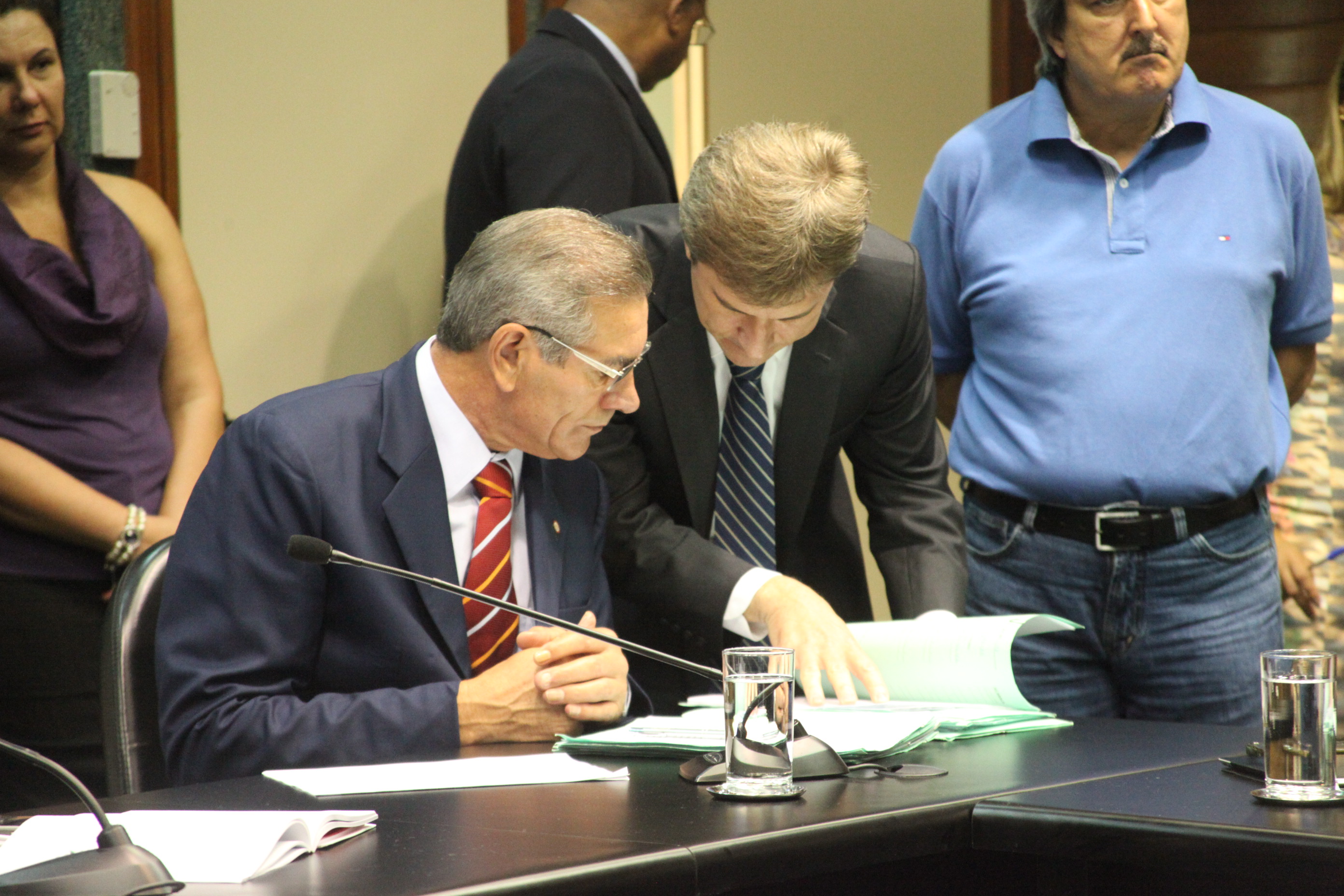 Reunião da Comisão de Constituição e Justiça. Foto: Fábio Queiroz / Agência AL
