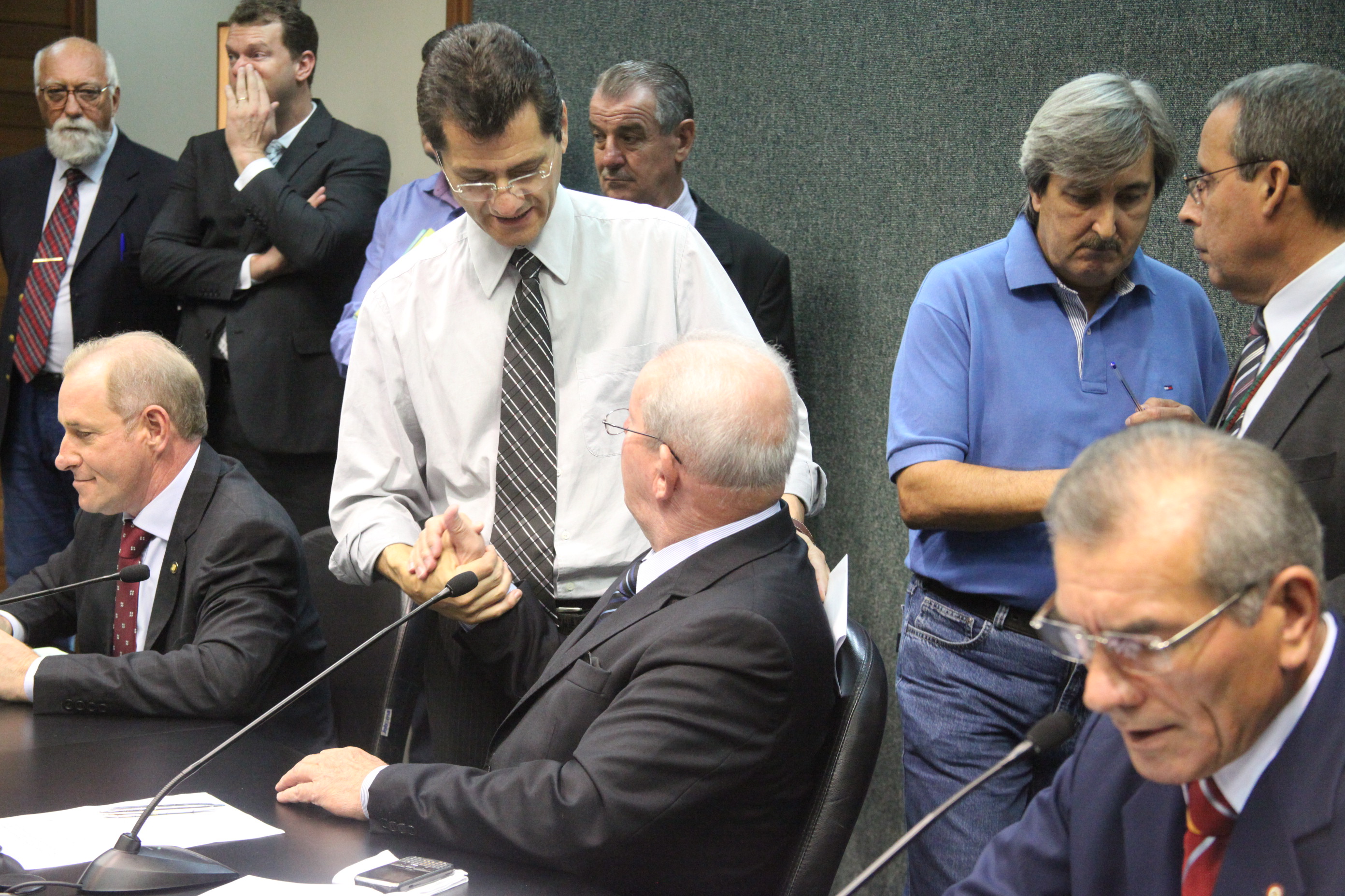 Reunião da Comisão de Constituição e Justiça. Foto: Fábio Queiroz / Agência AL