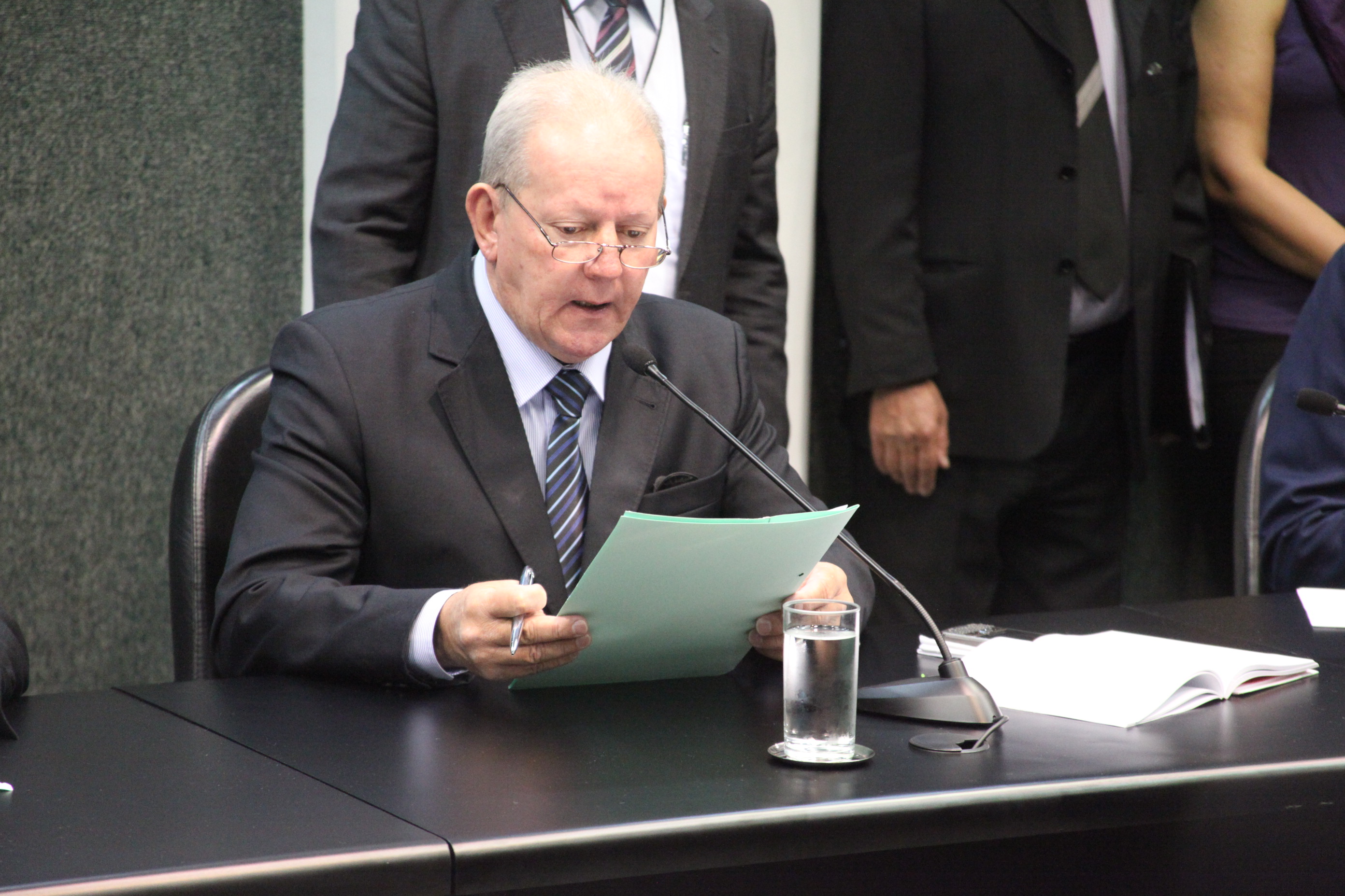 Reunião da Comisão de Constituição e Justiça. Foto: Fábio Queiroz / Agência AL