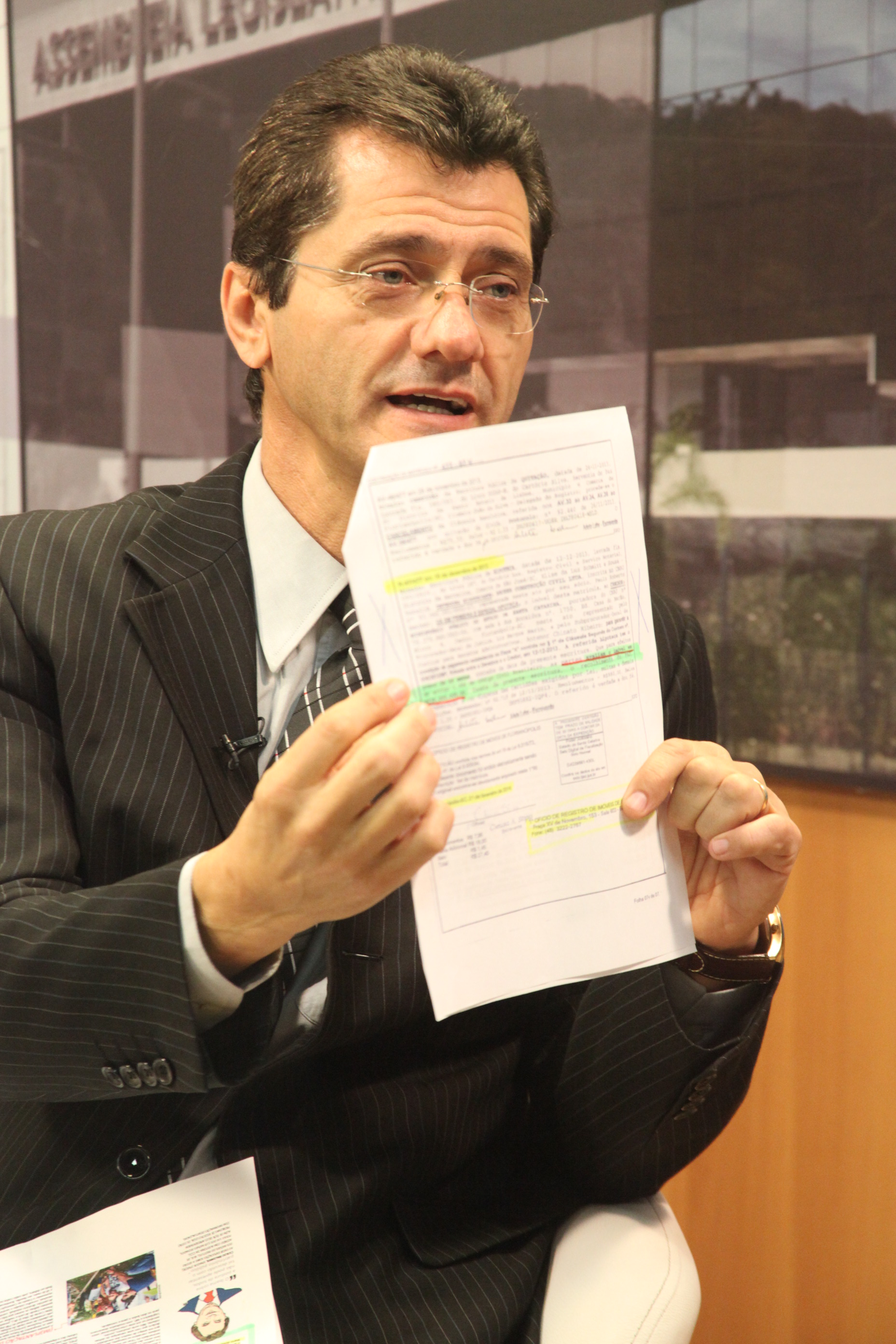 Fala Deputado - Jailson Lima. Foto: Fábio Queiroz / Agência AL