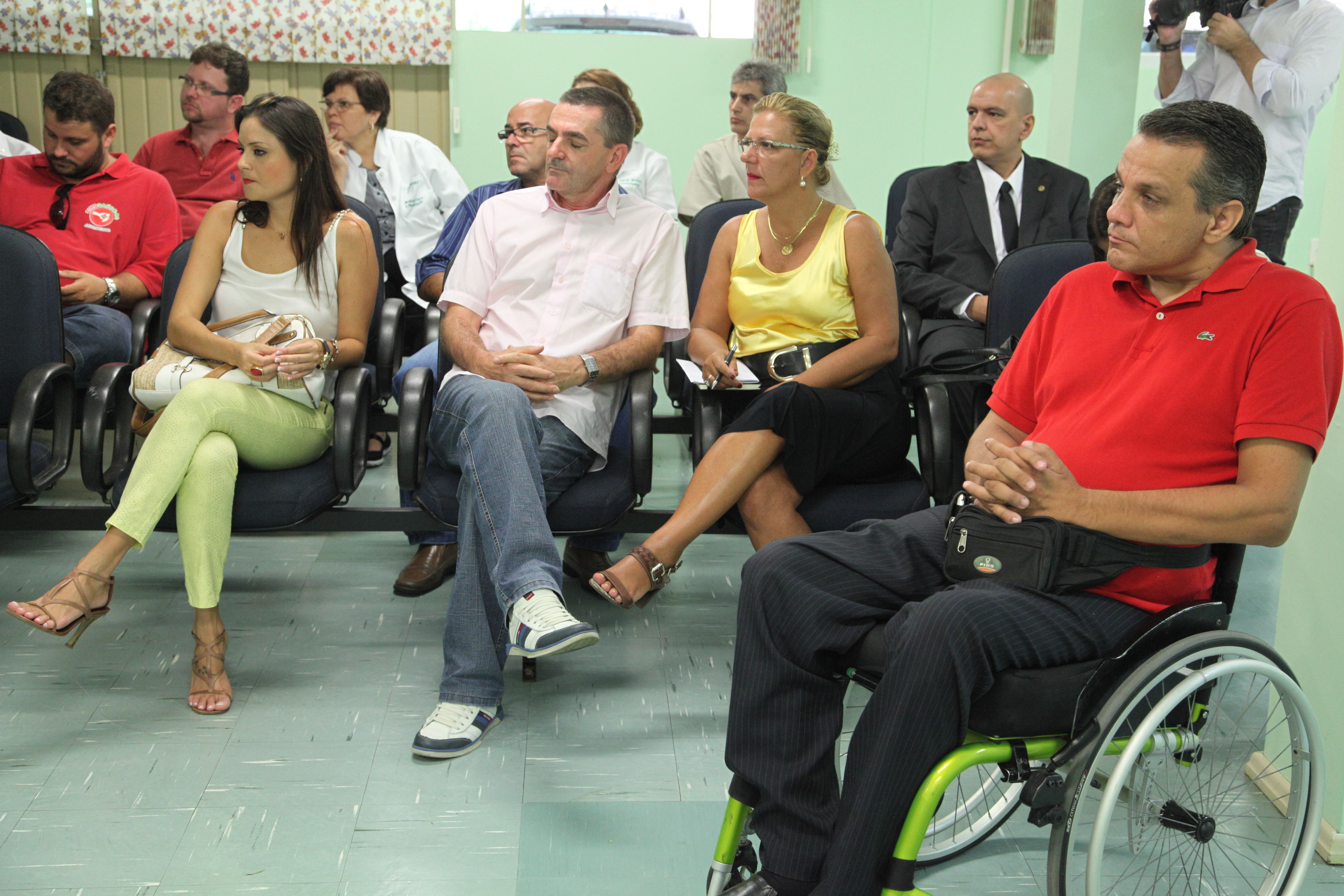 Visita da Comissão de Saúde ao Centro Catarinense de Reabilitação - Foto: Solon Soares / Agência AL