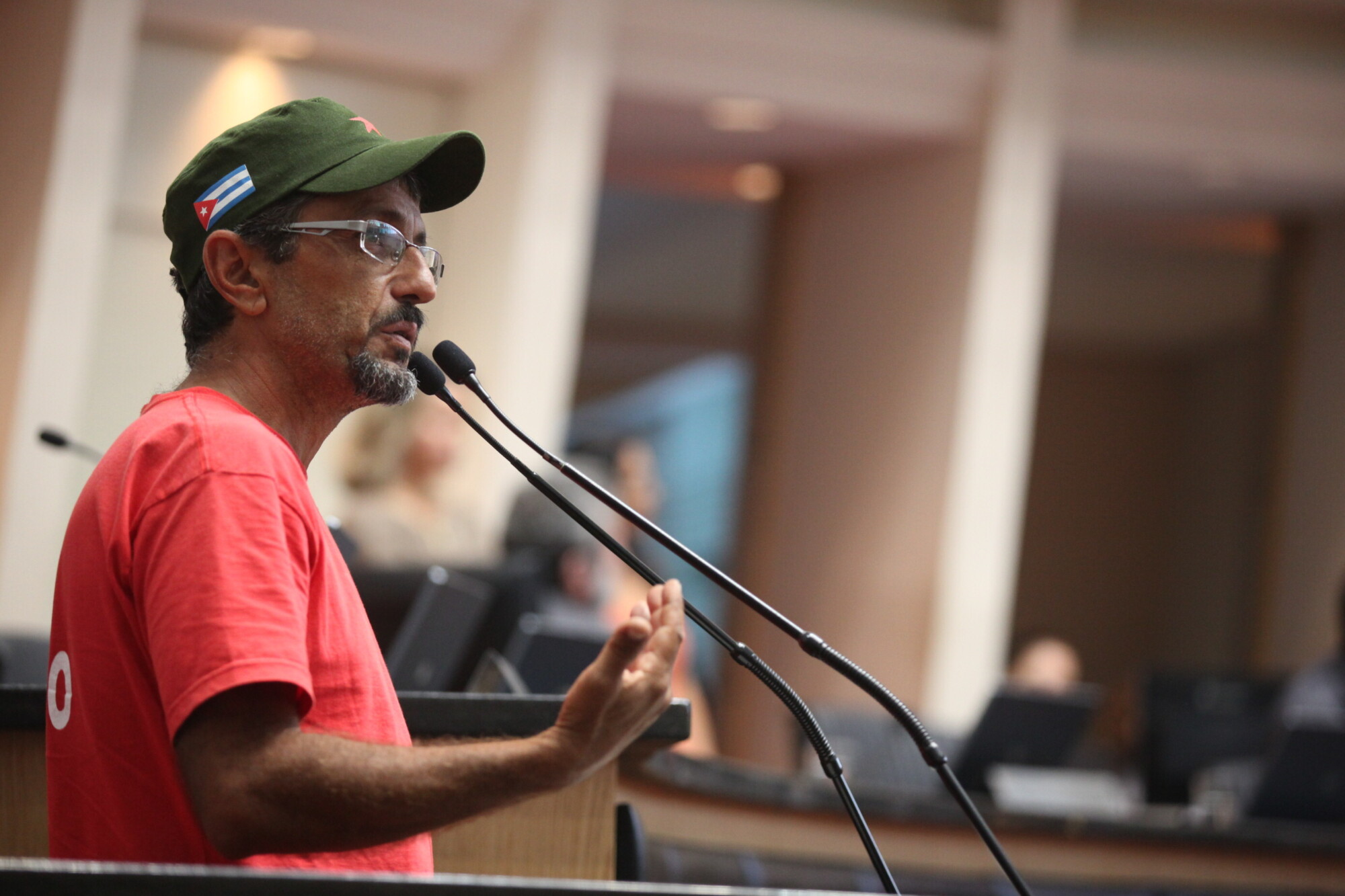 Representante da Ocupação Amarildo de Souza denuncia ameaças