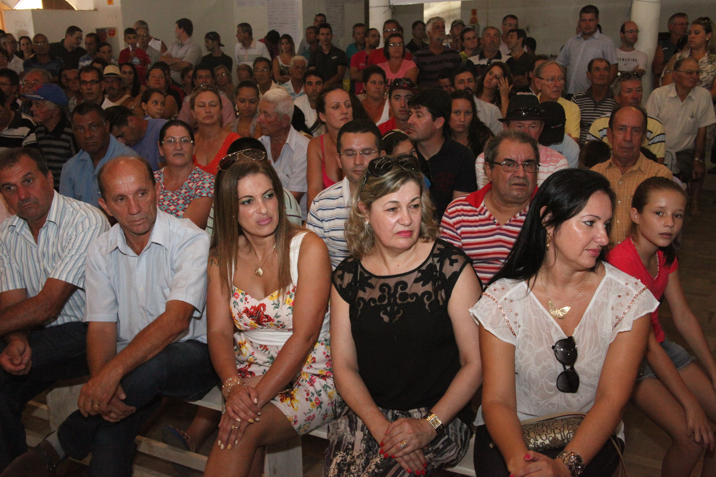 Assinatura da ordem de serviço para asfaltamento do trecho que liga à BR 101 o distrito Balneário Campo Bom em Jaguaruna SC. Foto: Fábio Queiroz / Agência AL