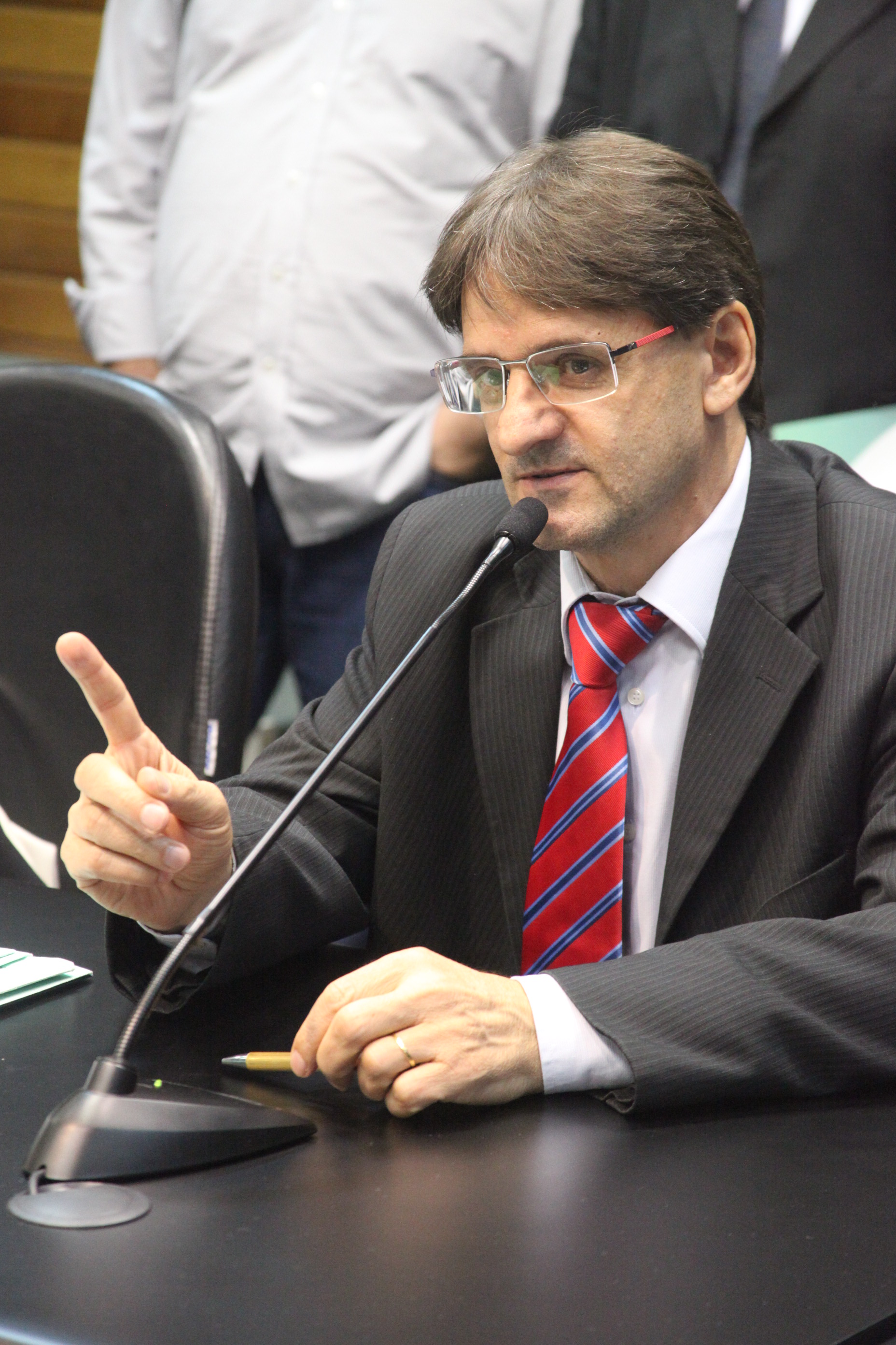Deputado Neodi Saretta (PT). Reunião da Comissão de Constituição e Justiça. Foto: Fábio Queiroz / Agência AL