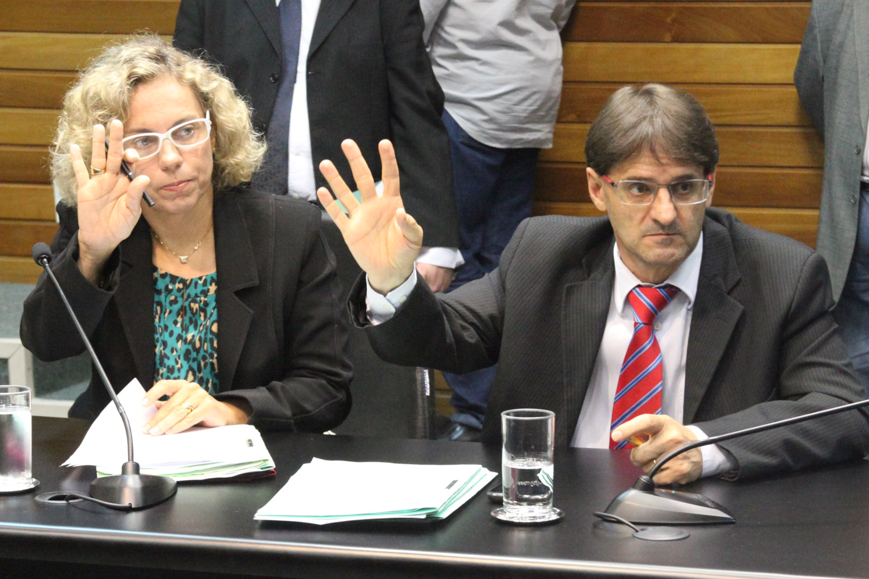 Reunião da Comissão de Constituição e Justiça. Foto: Fábio Queiroz / Agência AL