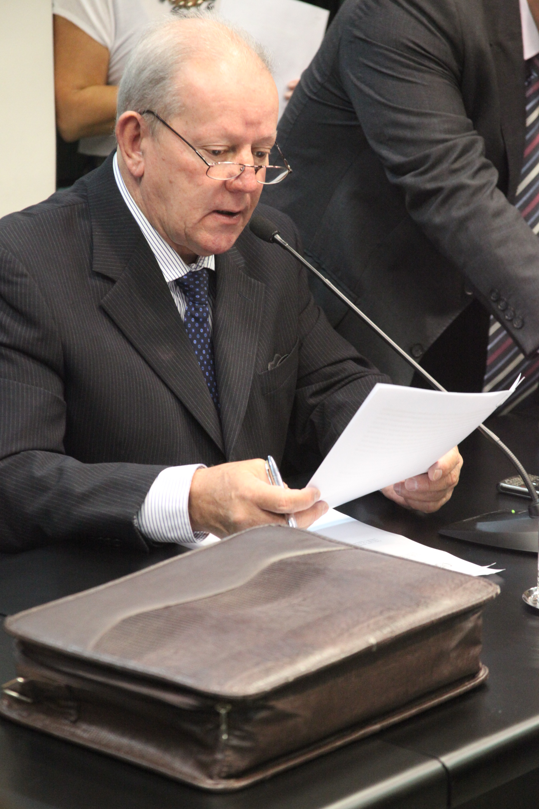 Deputado Marcos Vieira (PSDB). Reunião da Comissão de Constituição e Justiça. Foto: Fábio Queiroz / Agência AL