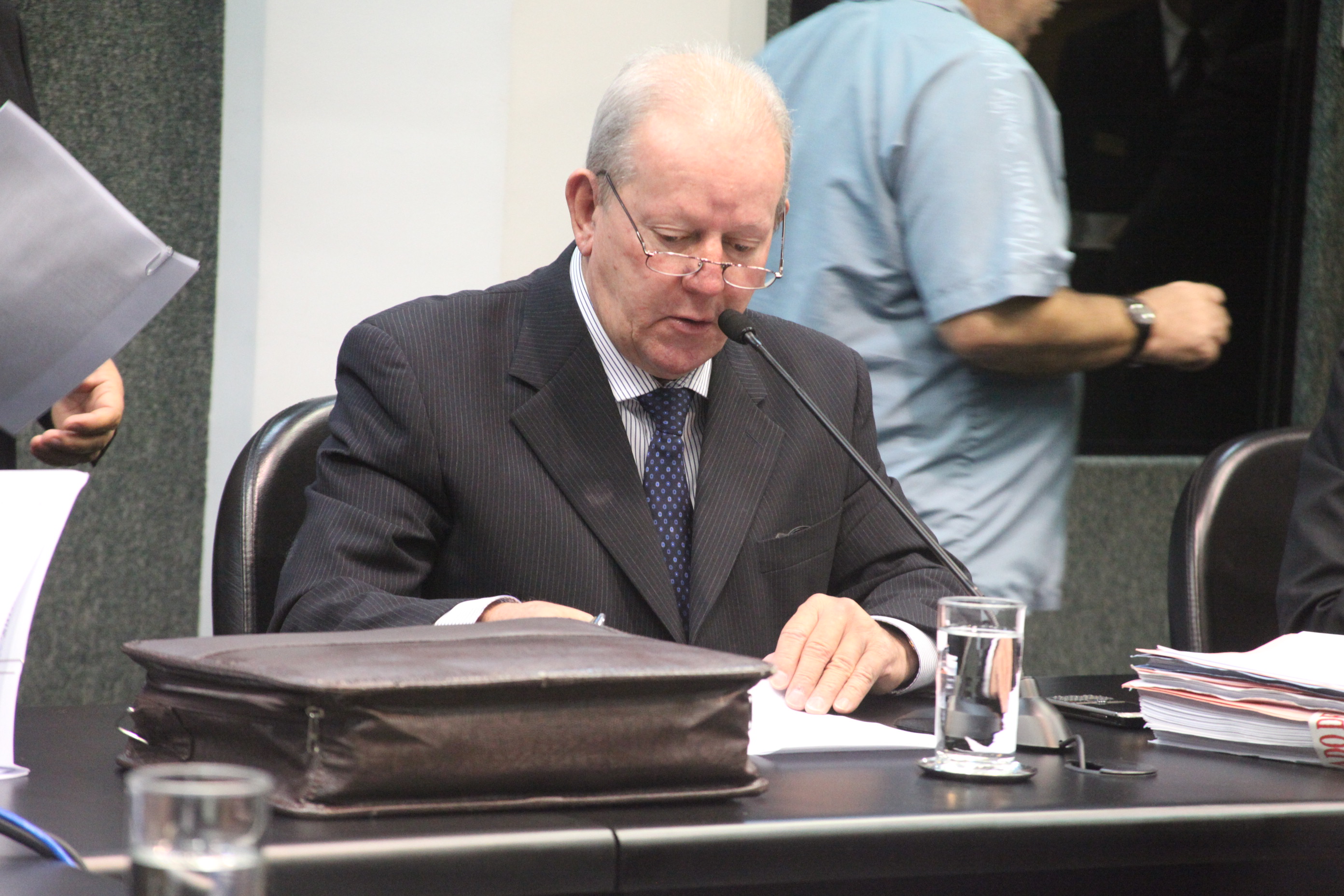 Deputado Marcos Vieira (PSDB). Reunião da Comissão de Constituição e Justiça. Foto: Fábio Queiroz / Agência AL