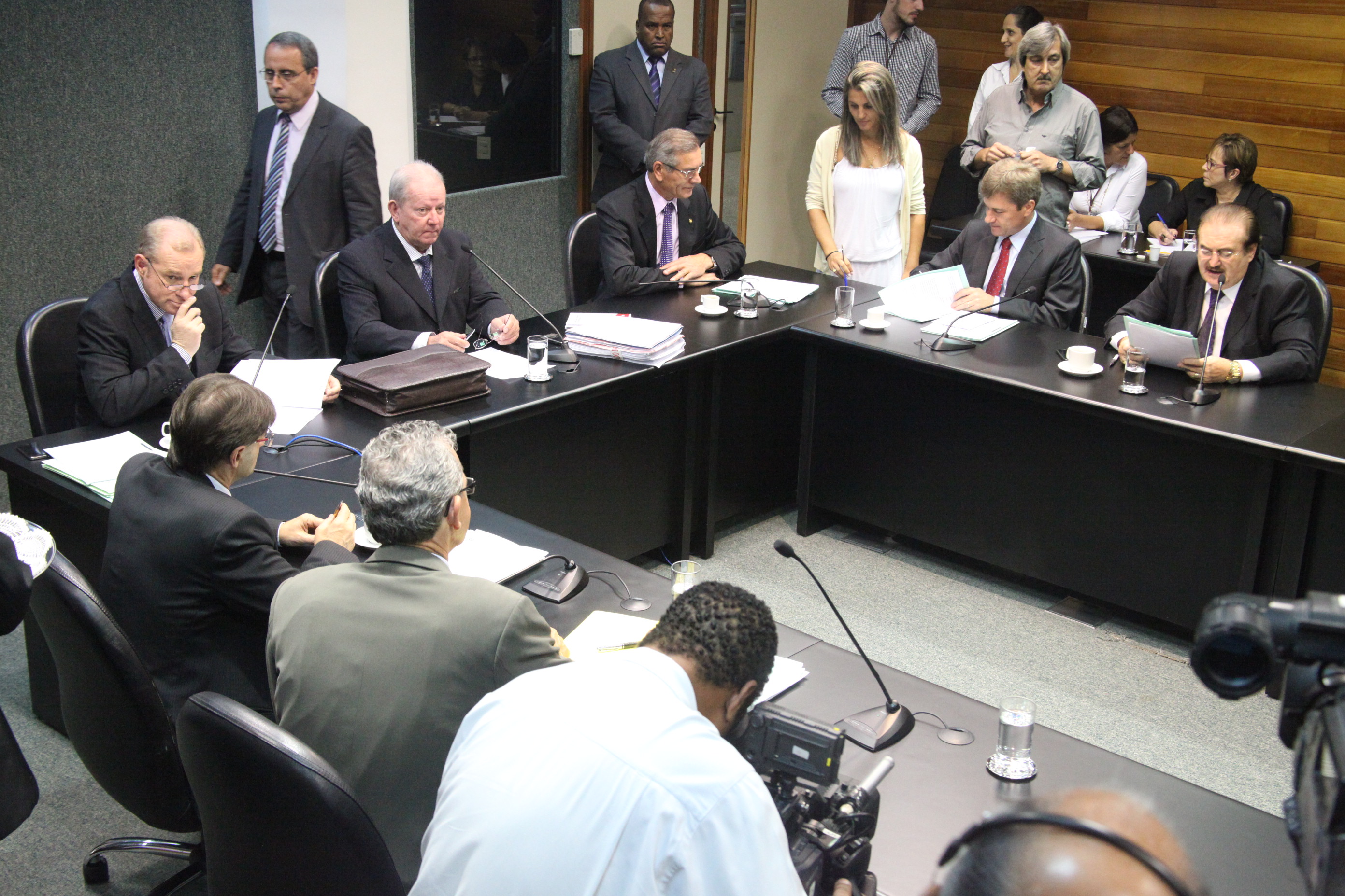 Reunião da Comissão de Constituição e Justiça. Foto: Fábio Queiroz / Agência AL