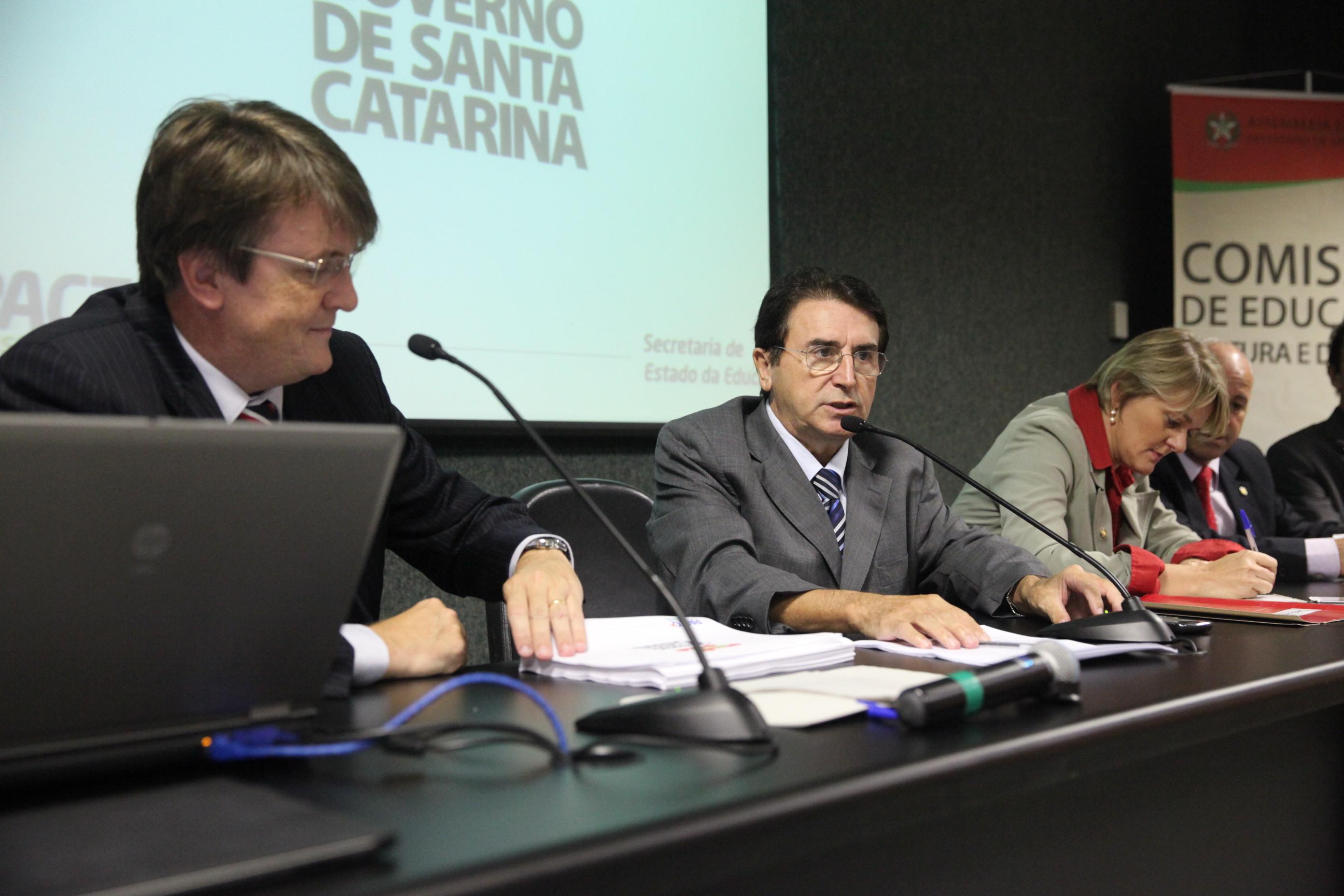 Reunião da Comissão de Educação - Foto: Lucas Gabriel Diniz / Agência AL