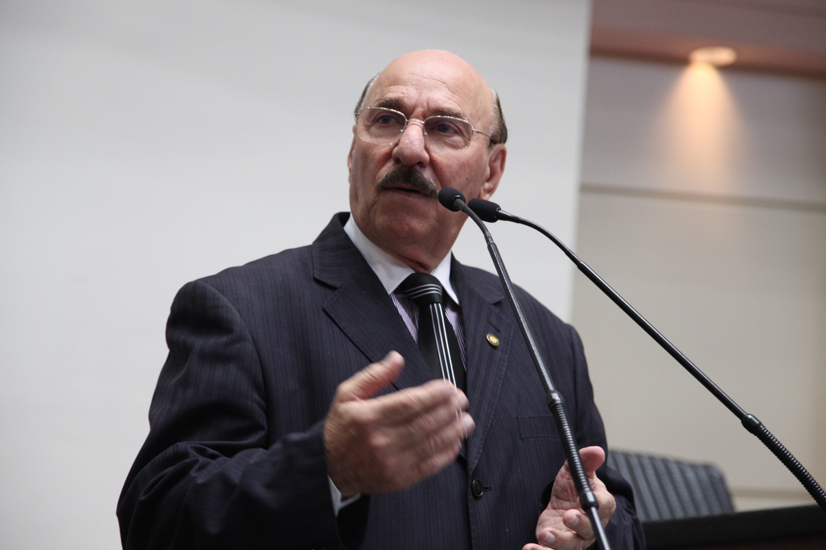 Sessão Ordinária. Plenário Osni Régis. Deputado Manoel Mota (PMDB)   Fotos: Solon Soares/Agência AL