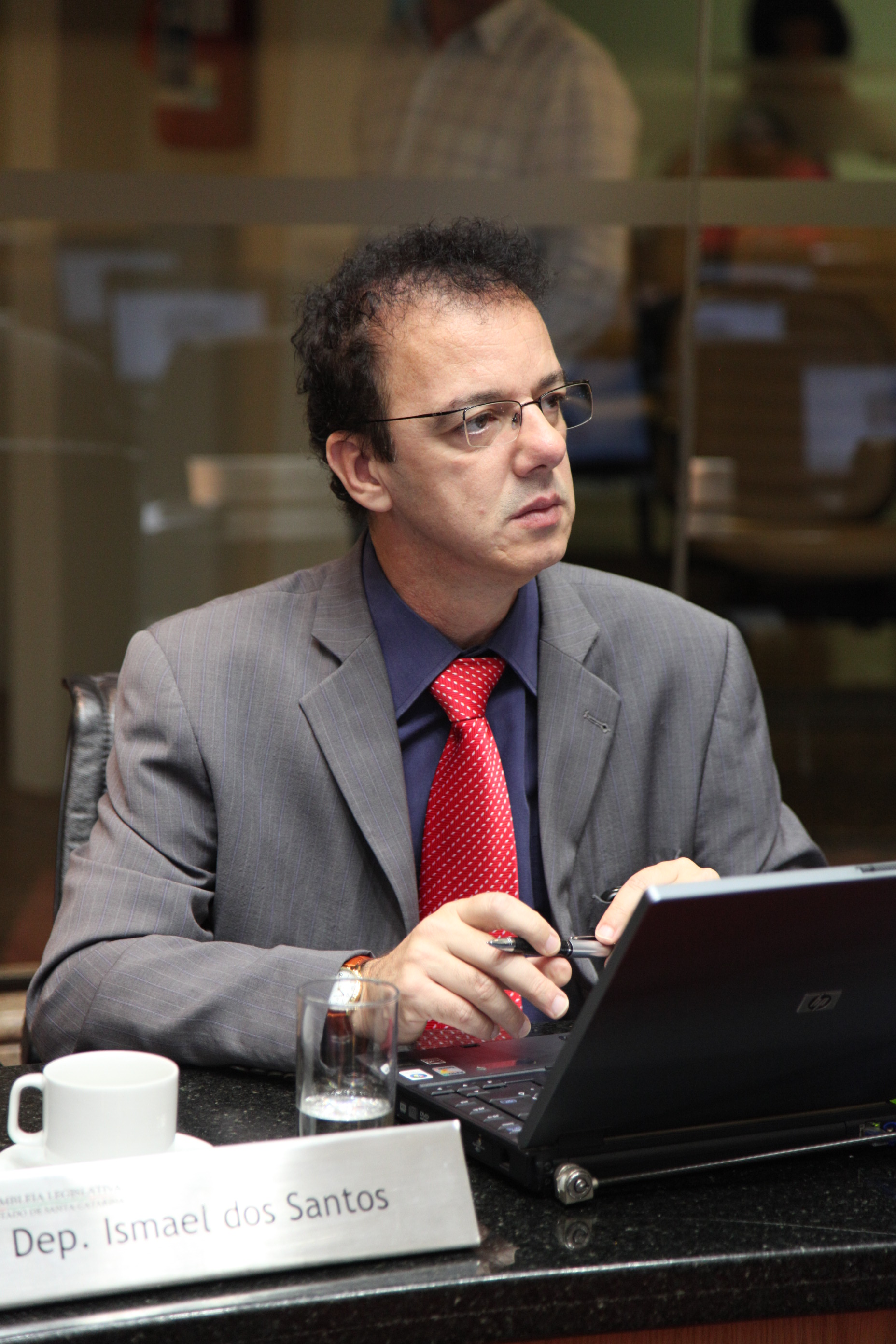 Sessão Ordinária. Plenário Osni Régis. Deputado Ismael dos Santos (PSD)  Fotos: Solon Soares/Agência AL
