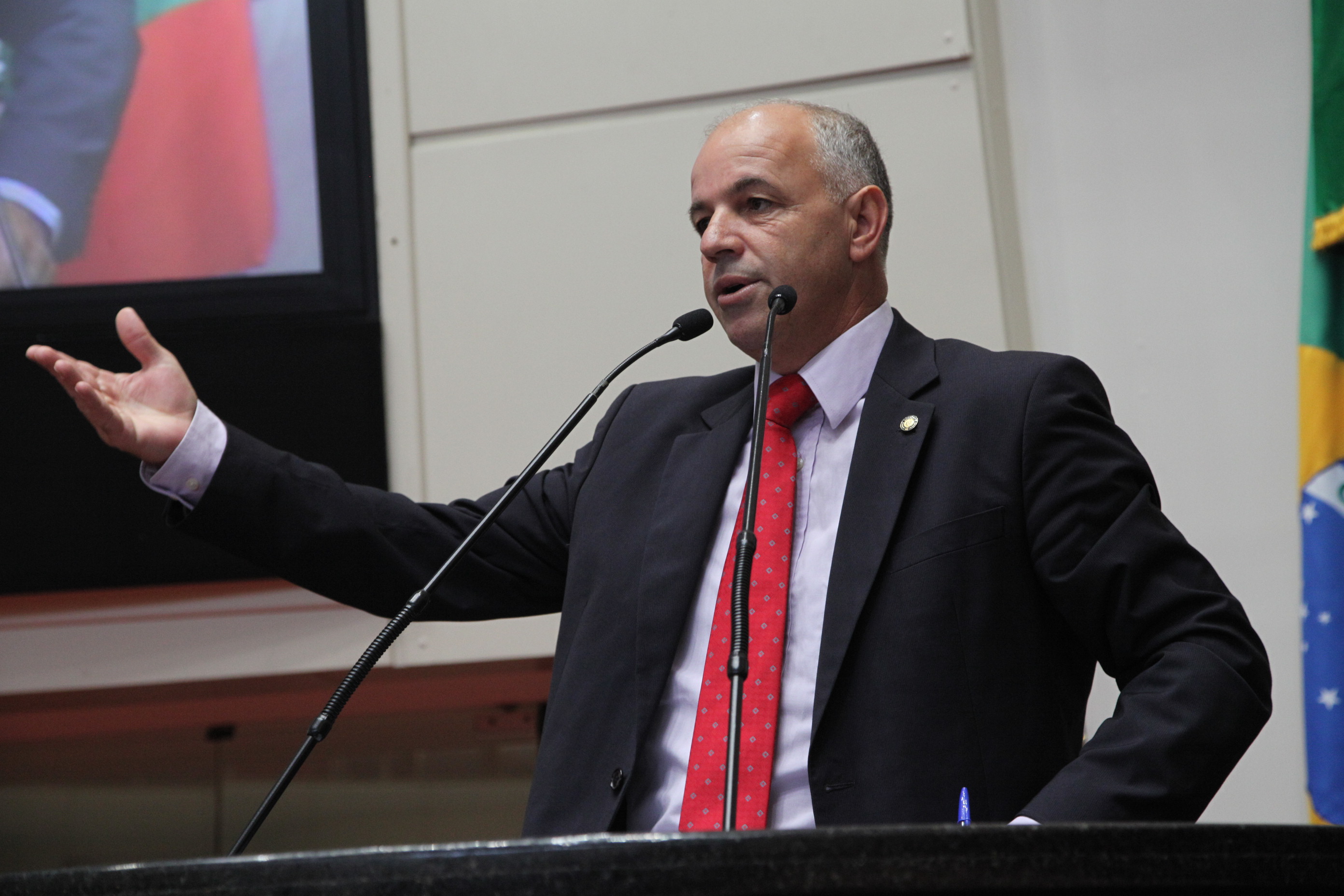 Sessão Ordinária. Plenário Osni Régis. Deputado Sargento Amauri Soares (PSOL)  Fotos: Solon Soares/Agência AL
