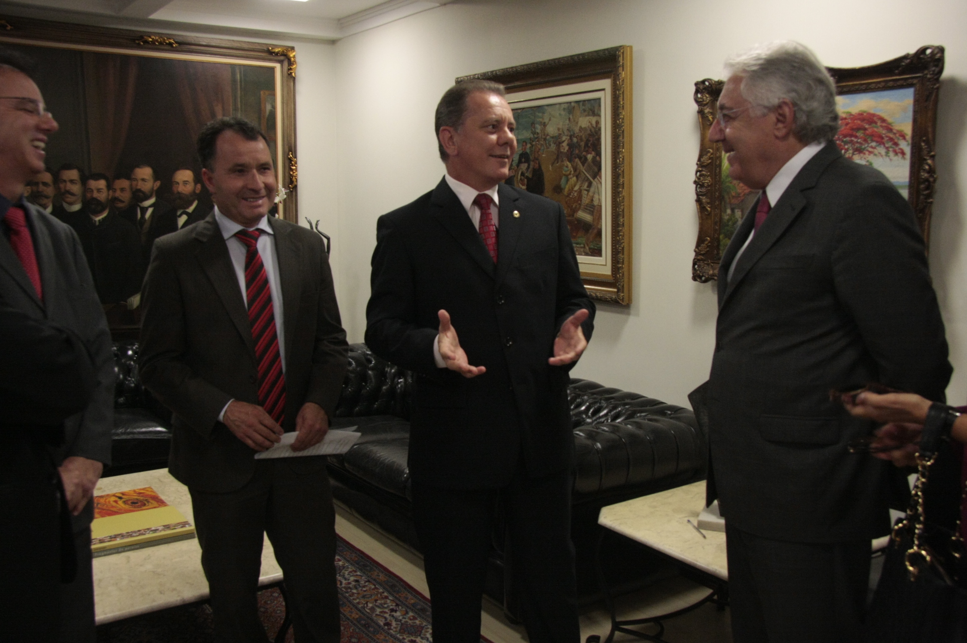 Visita do Ministro Guilherme Afif Domingos