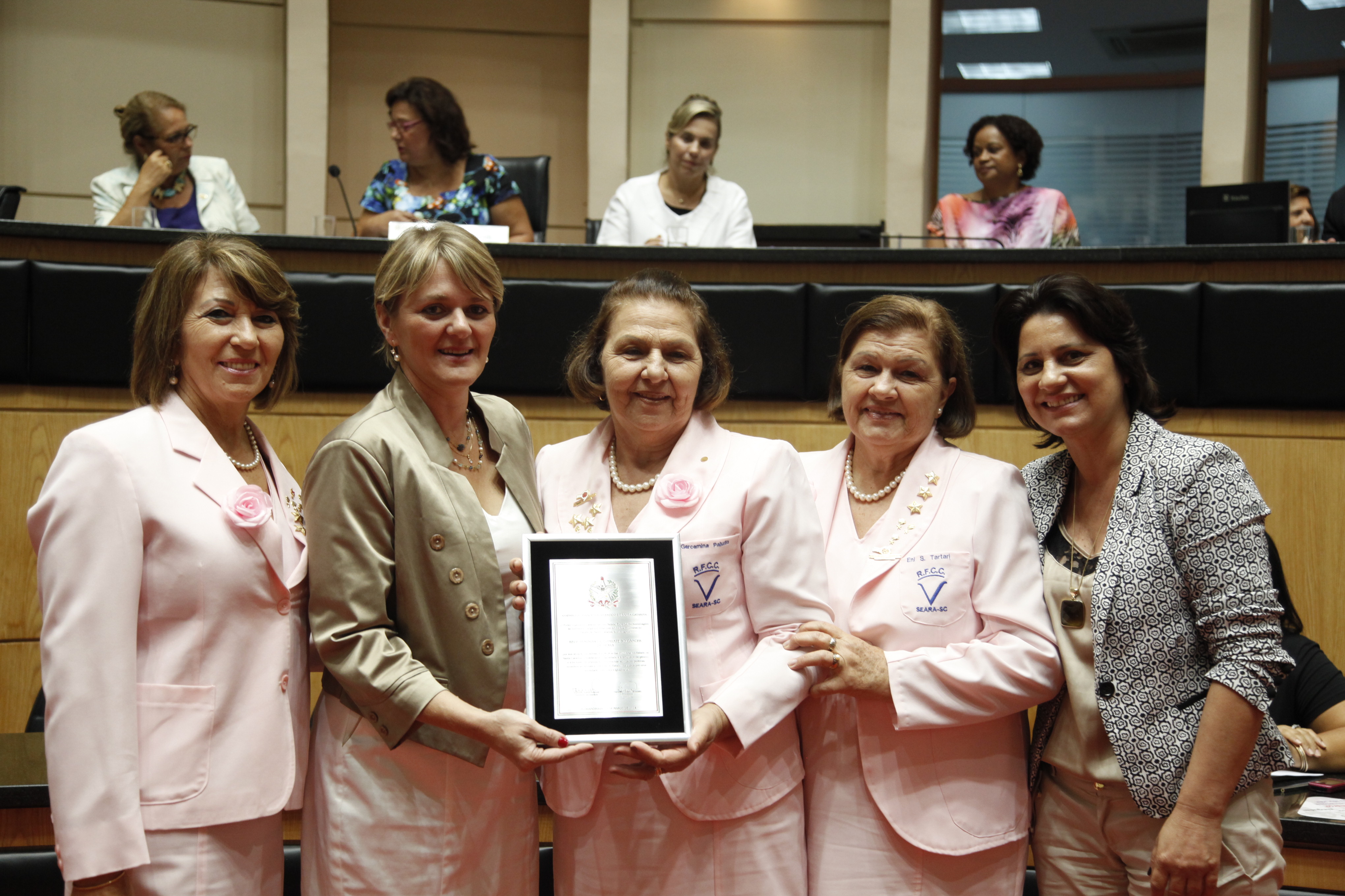 Homenagem ao dia Internacional da Mulher   Foto  Carlos Kilian/Agencia AL