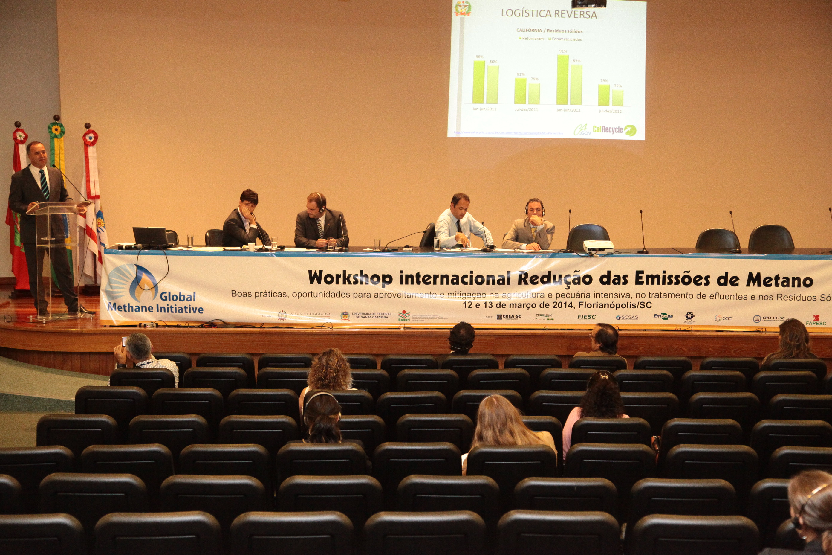 Global Methane Initiative. Fotos: Miriam Zomer/ Agência AL