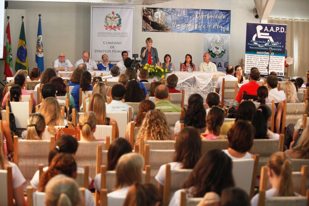 Audiência P'ública Comissão de Direitos Humanos Inclussão dos Portadores de Deficiencia no Mercado de Trabalho  Foto Carlos Kilian/Agencia AL