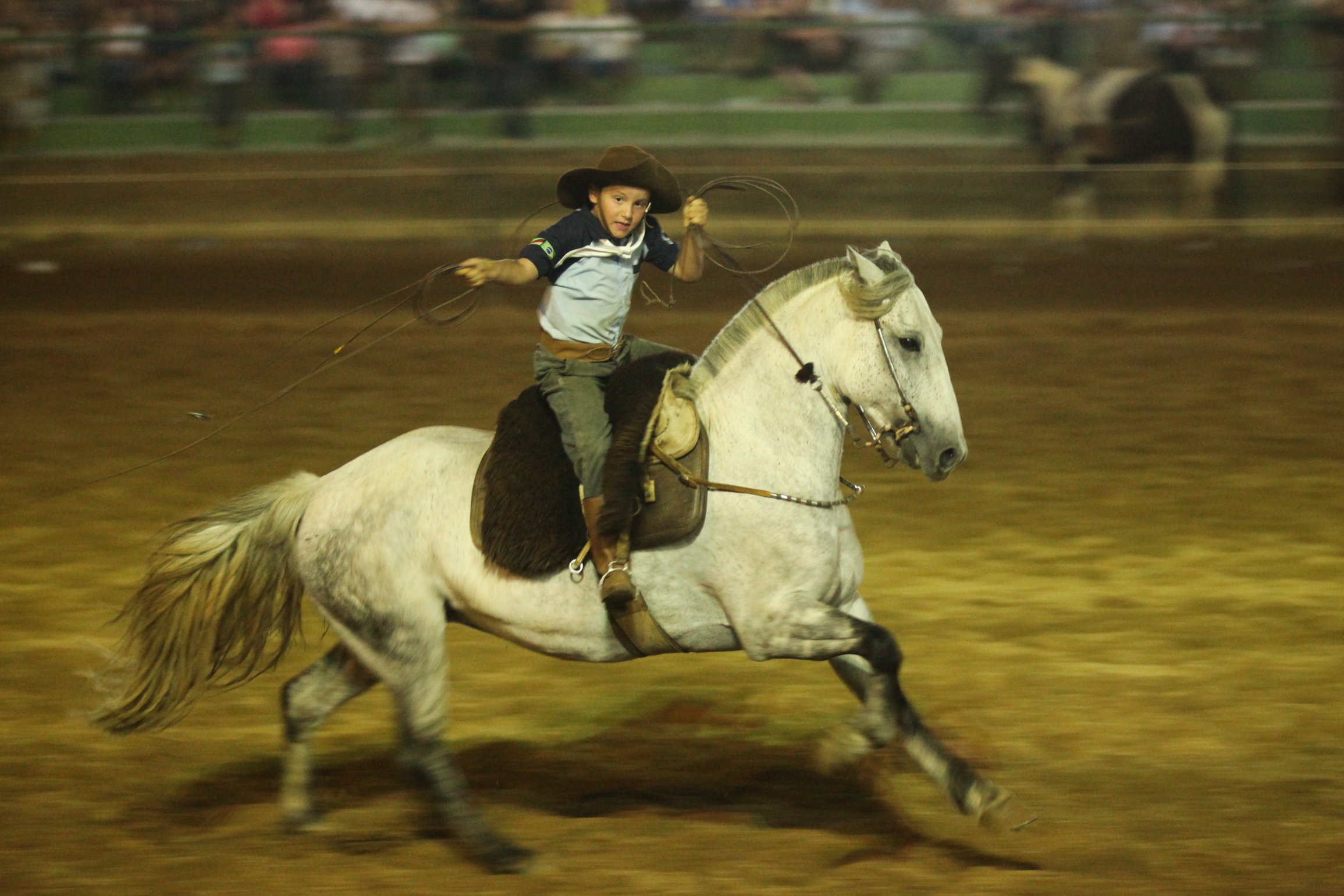Abertura do XI Rodeio Internacional do Caverá - Foto: Juliana Stadnik / Agência AL