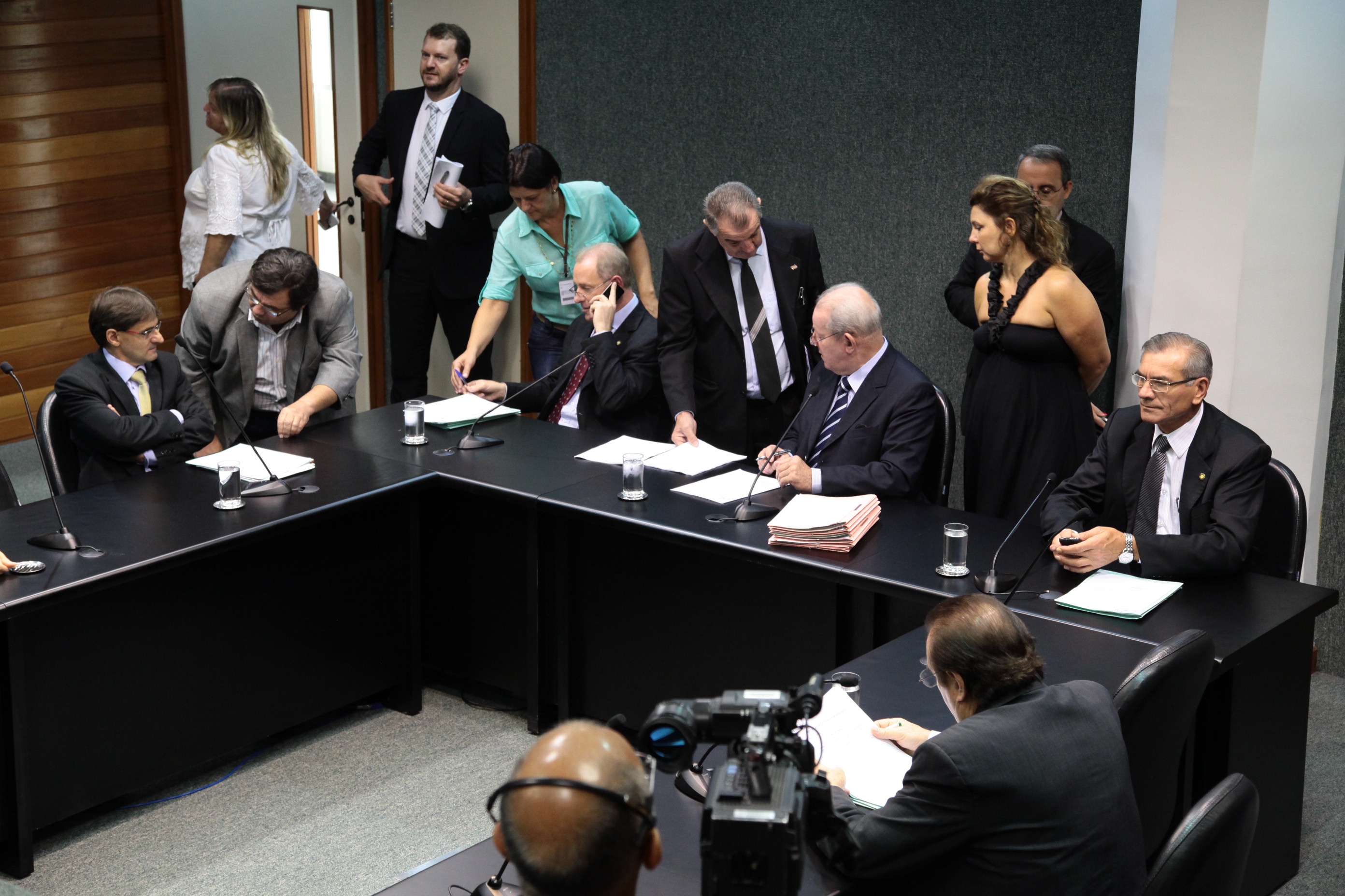 Reunião da Comissão de Constituição e Justiça. Foto: Miriam Zomer/ Agência AL
