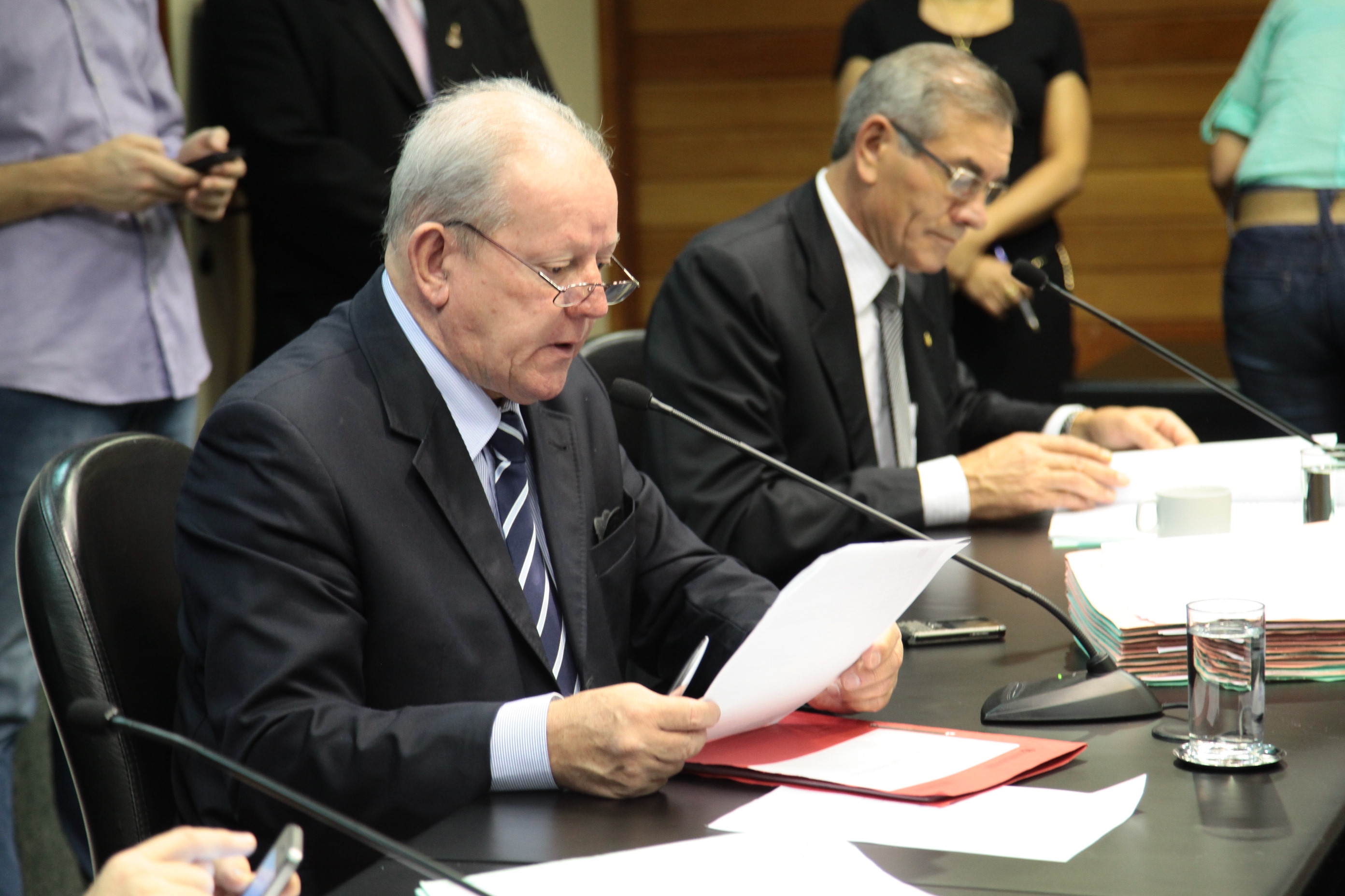 Reunião da Comissão de Constituição e Justiça. Foto: Miriam Zomer/ Agência AL