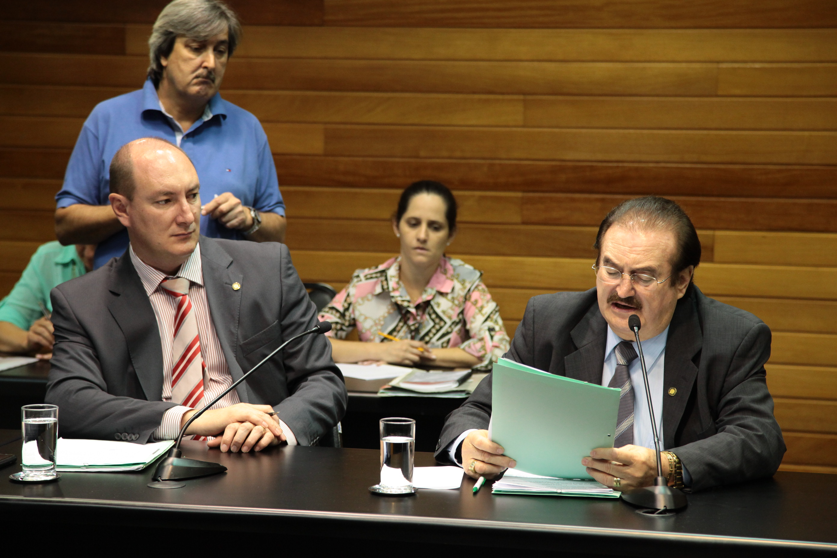 Reunião da Comissão de Constituição e Justiça. Foto: Miriam Zomer/ Agência AL