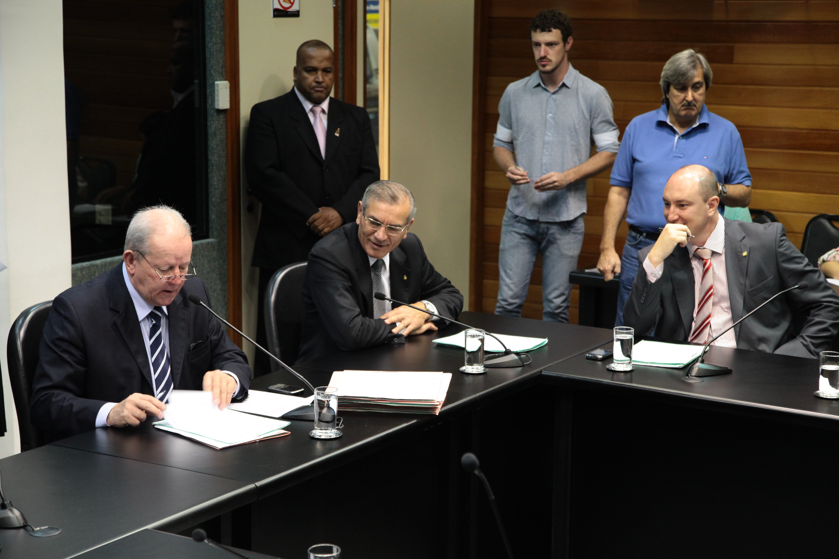 Reunião da Comissão de Constituição e Justiça. Foto: Miriam Zomer/ Agência AL