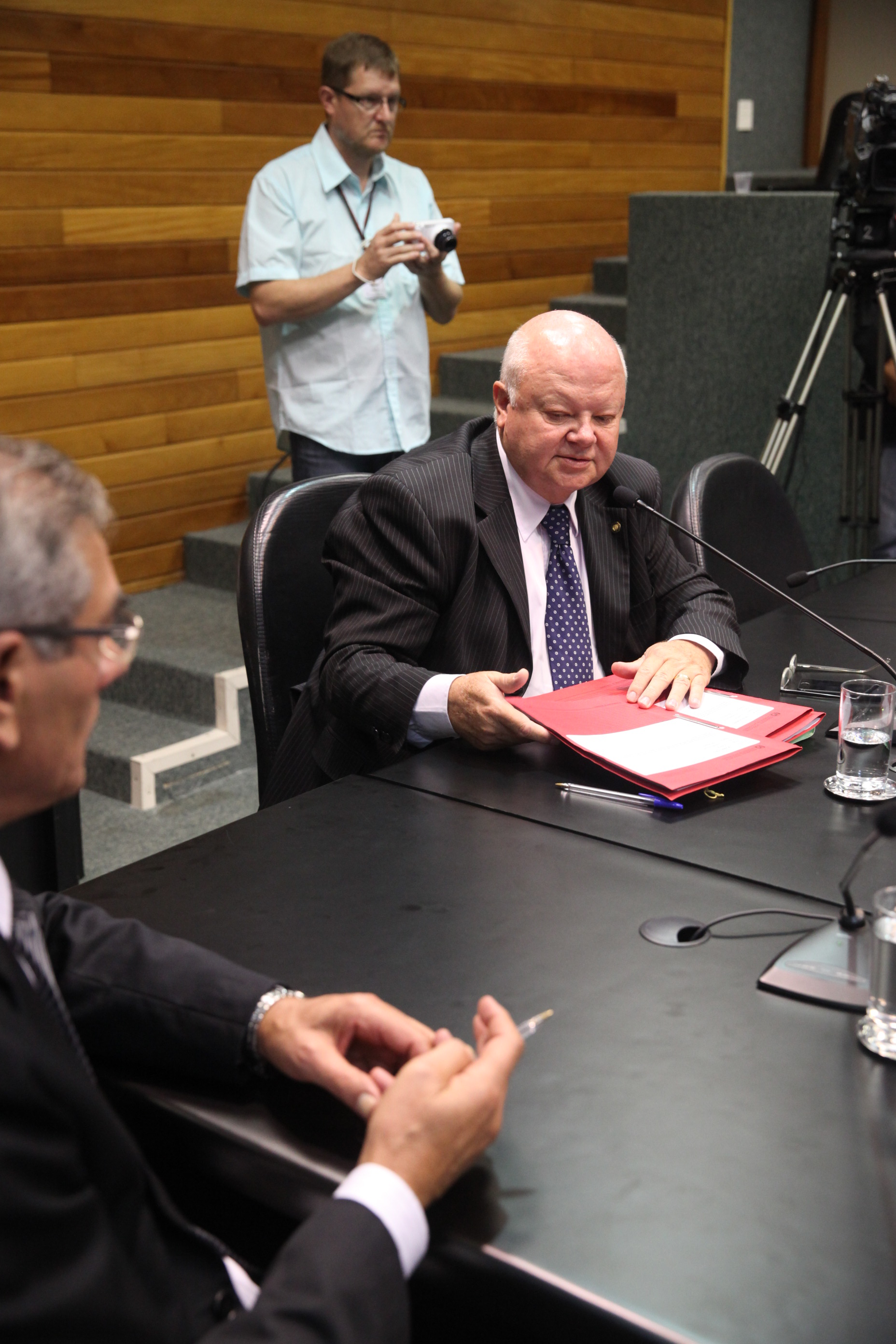 Reunião da Comissão de Trabalho e Serviço Público - Foto: Lucas Gabriel Diniz / Agência AL