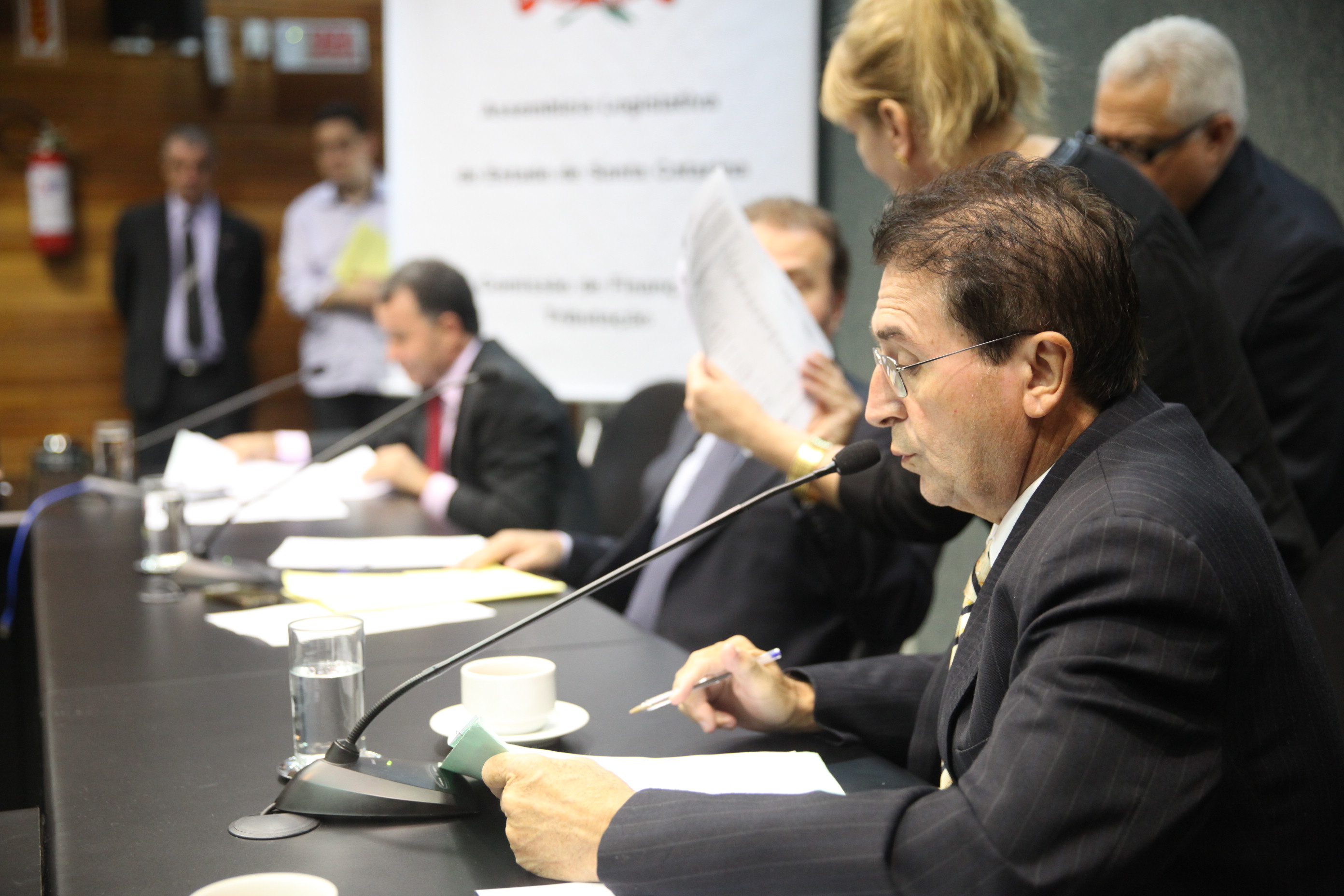 Reunião da Comissão de Finanças e Tributação - Foto: Lucas Gabriel Diniz / Agência AL