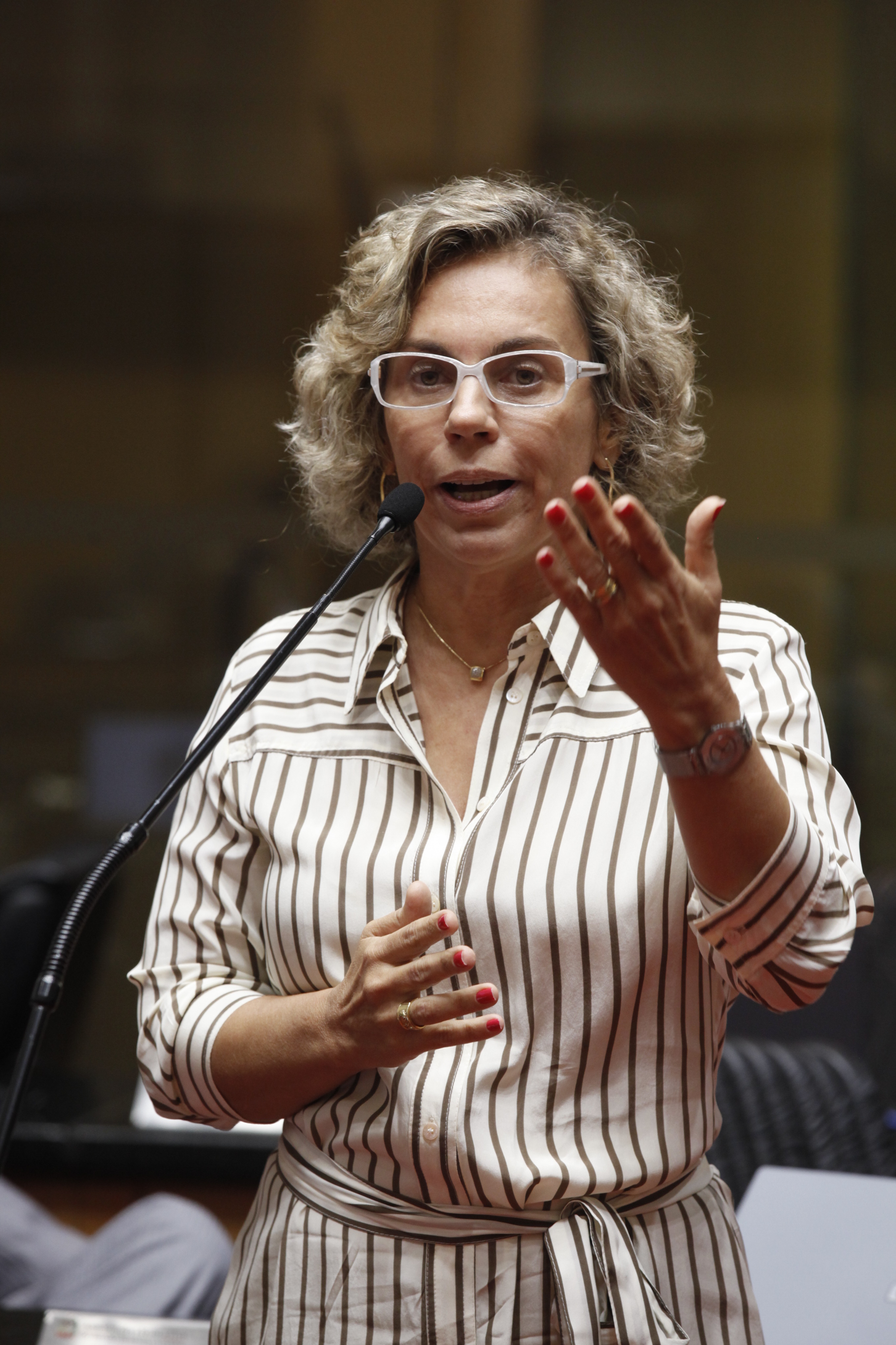 Sessão Ordinária Plenário Osni Régis   Deputada Ana Paula Lima (PT)   Foto Carlos Kilian/Agencia AL