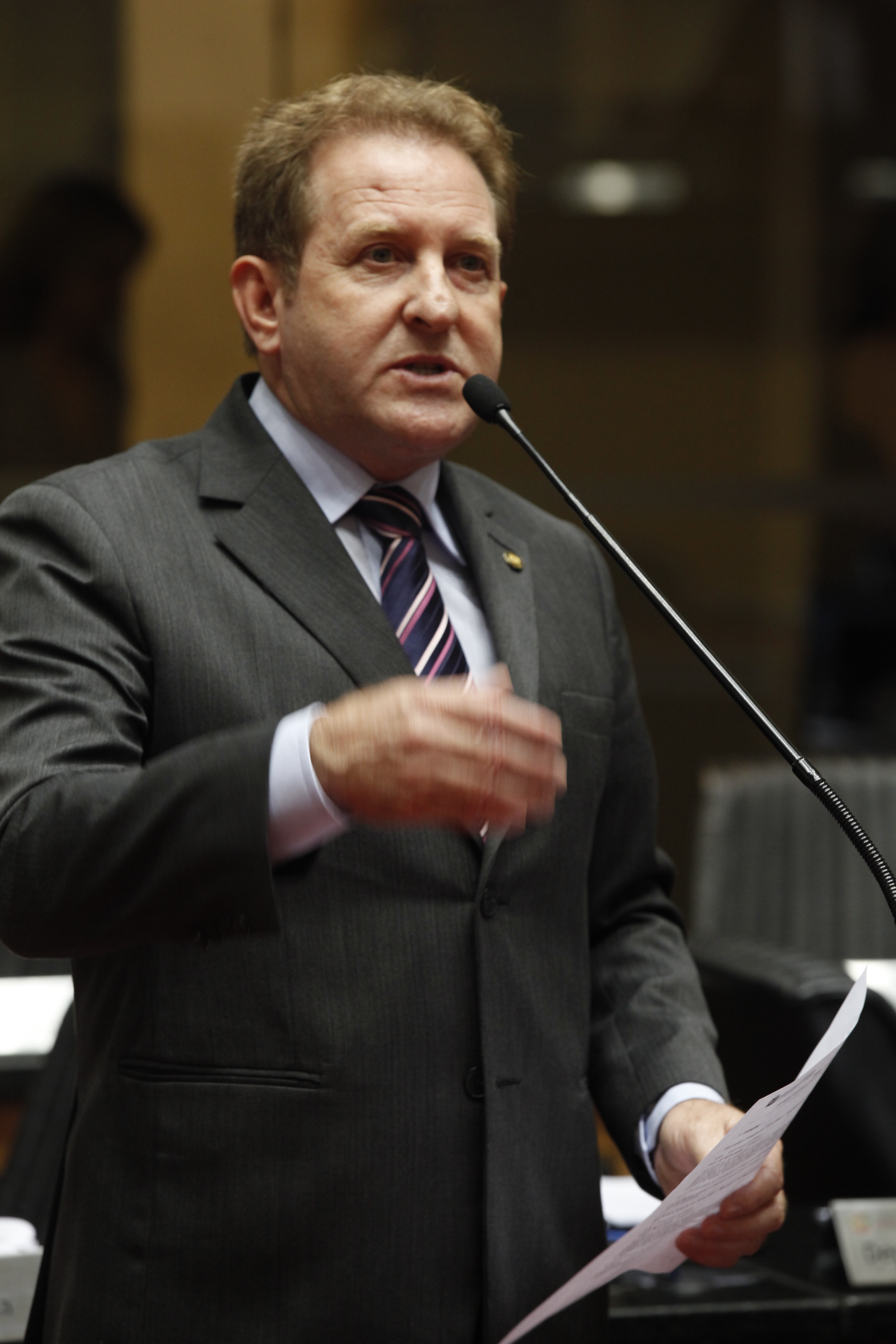 Sessão Ordinária Plenário Osni Régis  Deputado  Valmir Comin  (PP)    Foto Carlos Kilian/Agencia AL