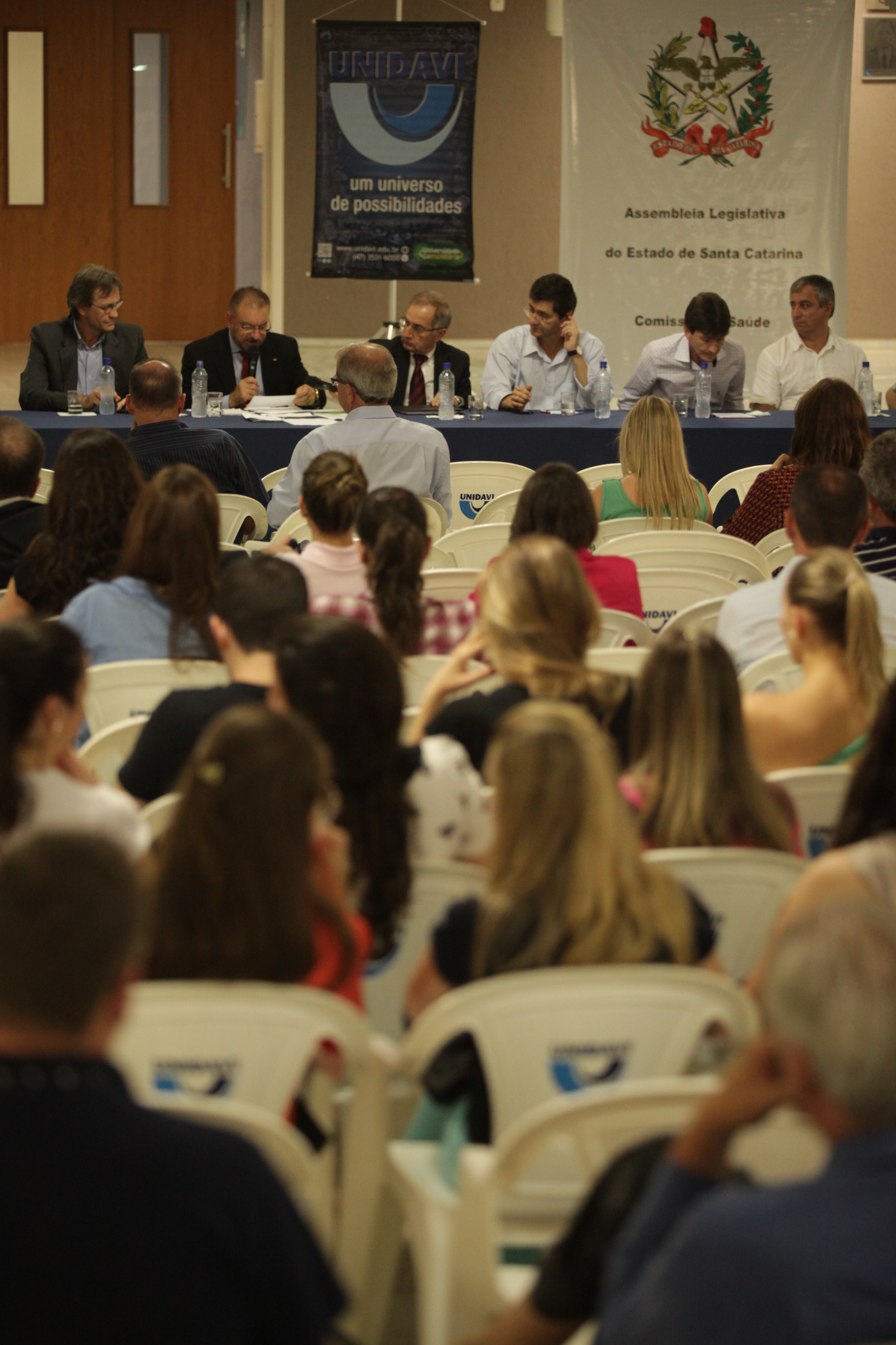 Audiência Pública Comissão de Saúde Instalação do Curso de Medicina UNIDAVI Rio do Sul  Foto Carlos Kilian/Agencia AL
