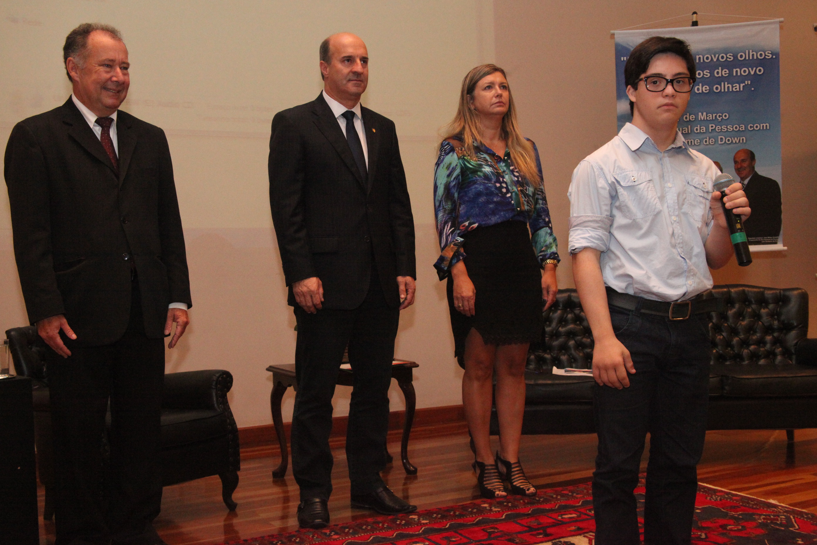 Palestra em Comemoração ao Dia Estadual da Pessoa com Síndrome de Down. Foto: Fábio Queiroz / Agência AL