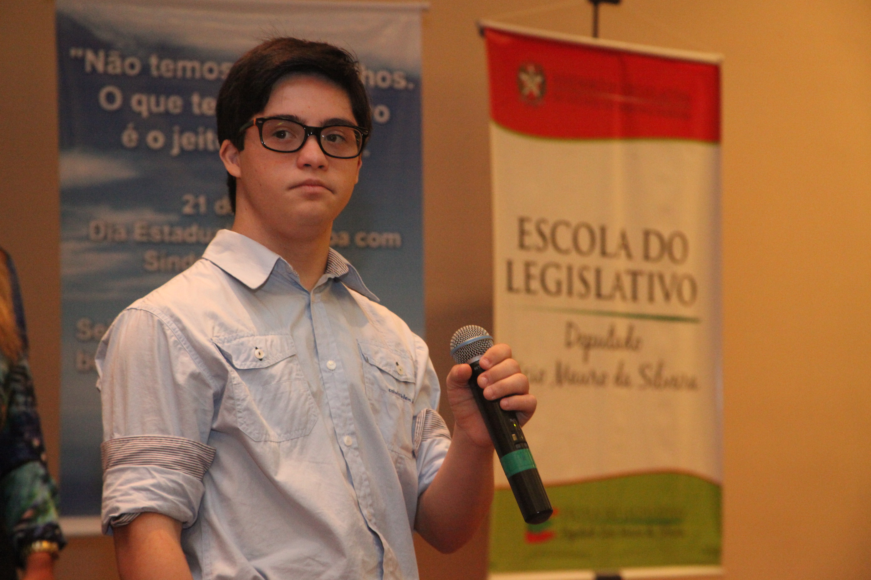 Palestra em Comemoração ao Dia Estadual da Pessoa com Síndrome de Down. Foto: Fábio Queiroz / Agência AL
