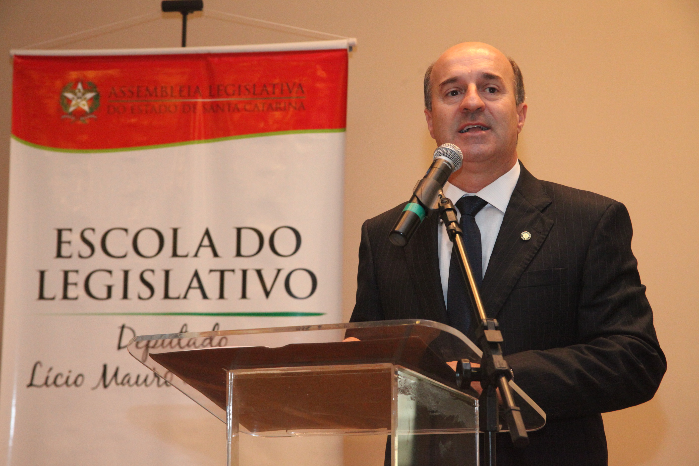 Deputado José Milton Scheffer (PP). Palestra em Comemoração ao Dia Estadual da Pessoa com Síndrome de Down. Foto: Fábio Queiroz / Agência AL