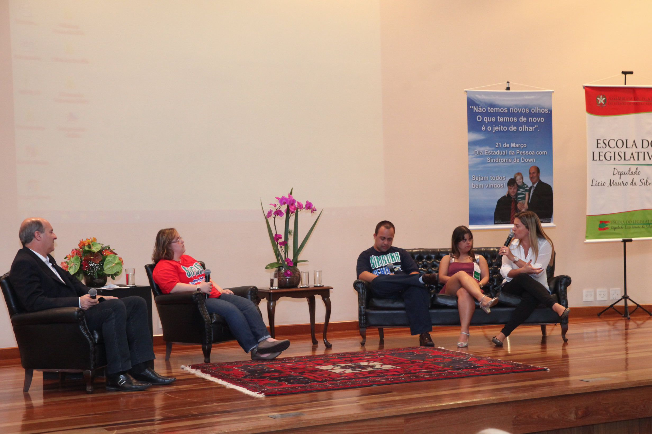 Seminário Estadual Sobre a Síndrome de Down - Foto: Juliana Stadnik / Agência AL