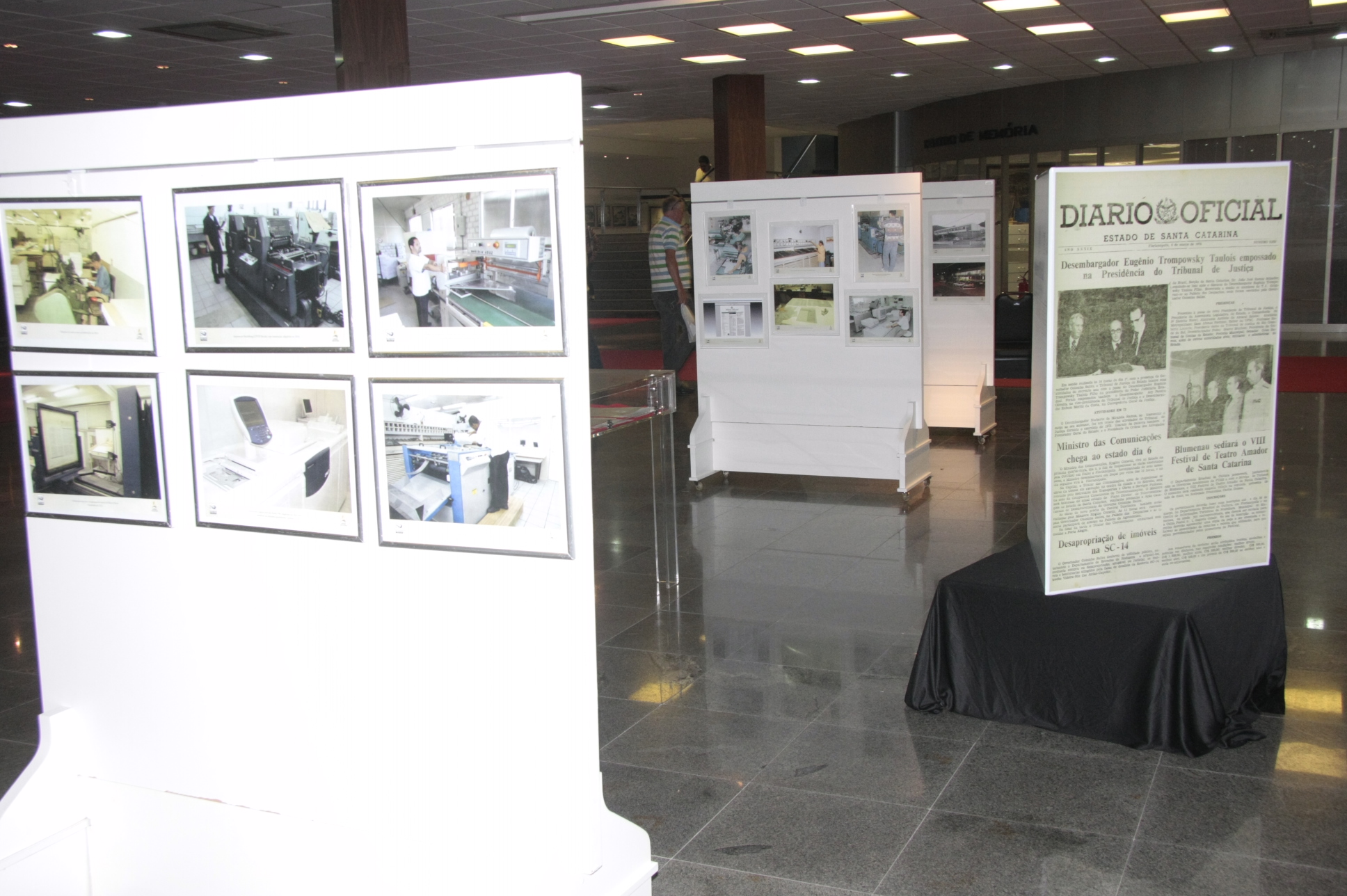 80 Anos Diario Oficial de Santa Catarina_ Fotos Eduardo G de Oliveira/AgenciaAL