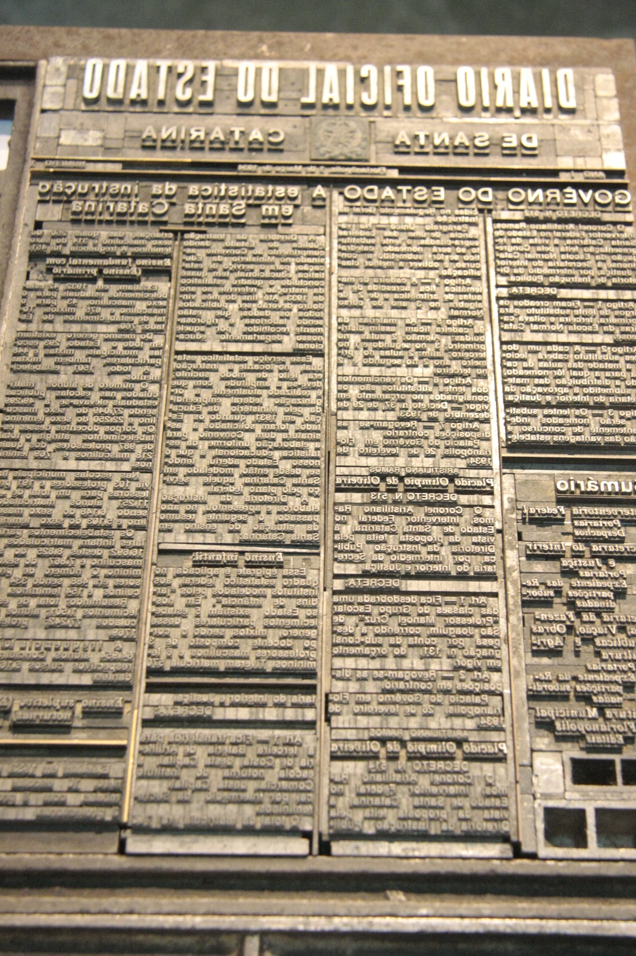 80 Anos Diario Oficial de Santa Catarina_ Fotos Eduardo G de Oliveira/AgenciaAL