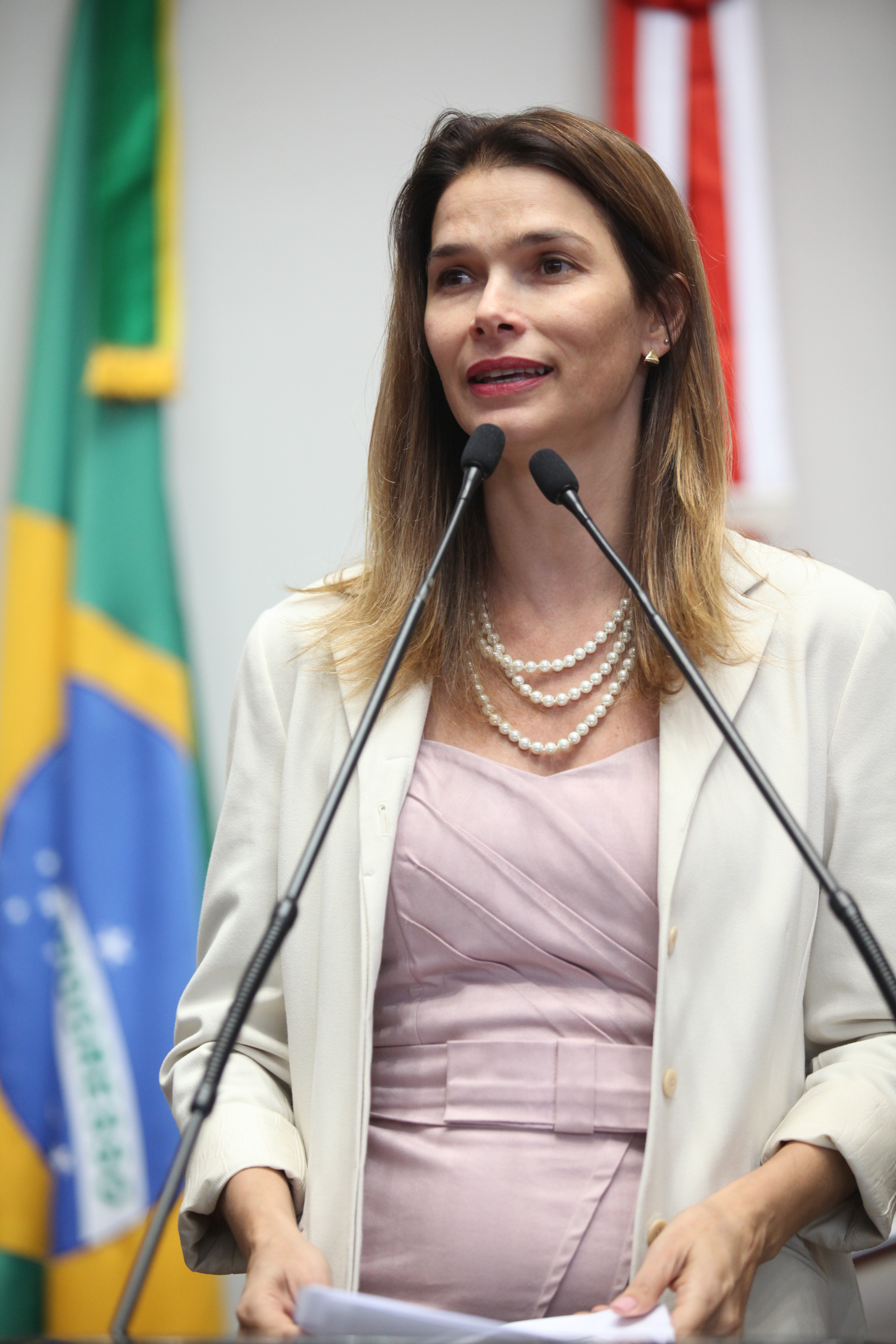 Sessão Ordinária - Dep. Angela Albino (PCdoB) - Foto: Carlos Kilian/Agência AL