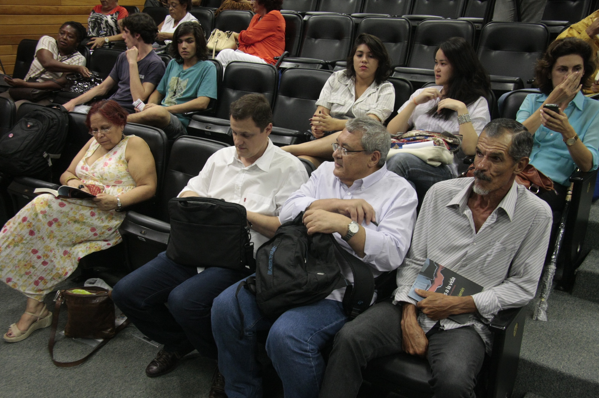 Lançamento de Livro Gracias La Vida. Foto: Eduardo Guedes de Oliveira/Agência AL