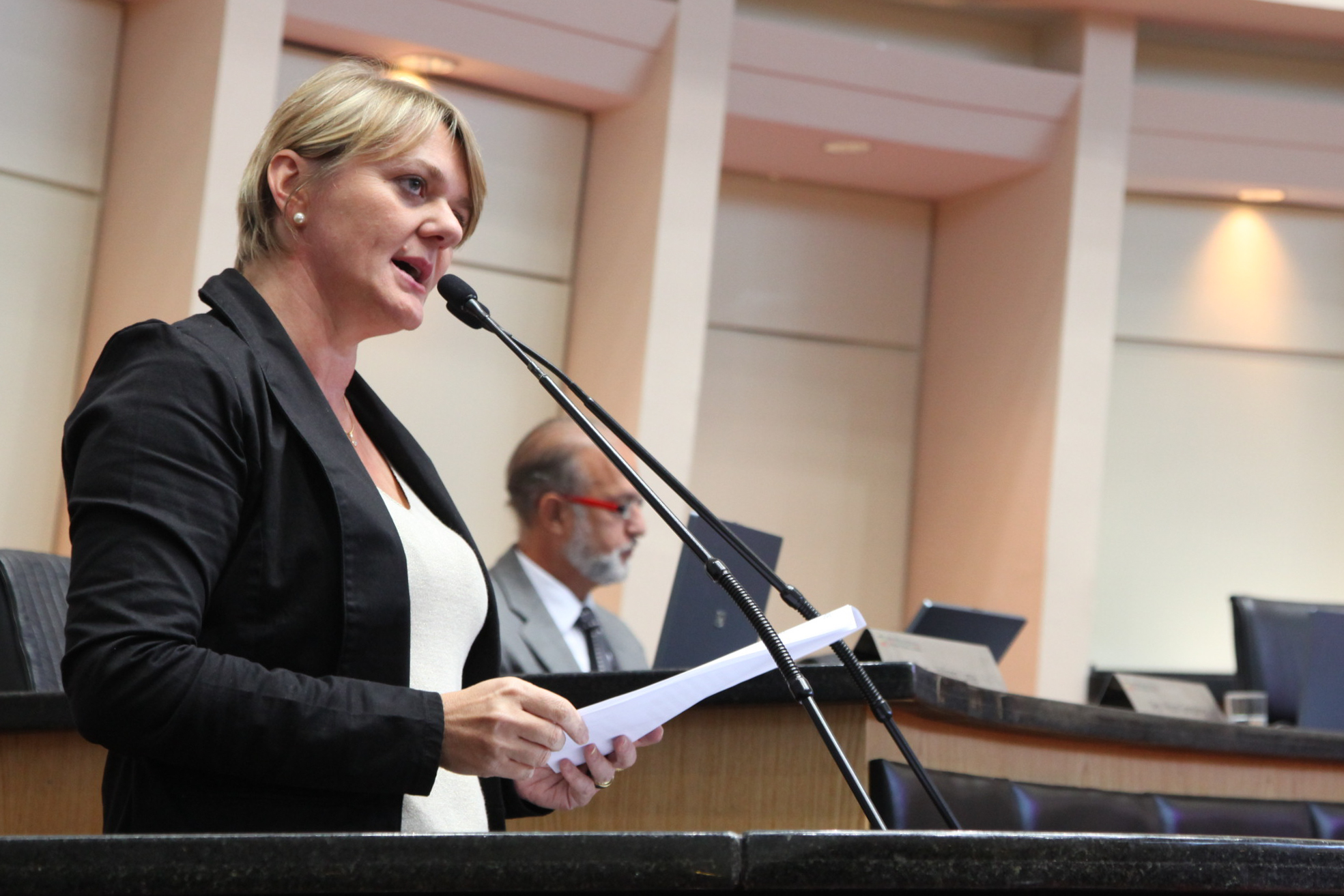 Sessão Ordinária - Dep. Luciane Carminatti - (PT) - Foto: Juliana Stadnik / Agência AL