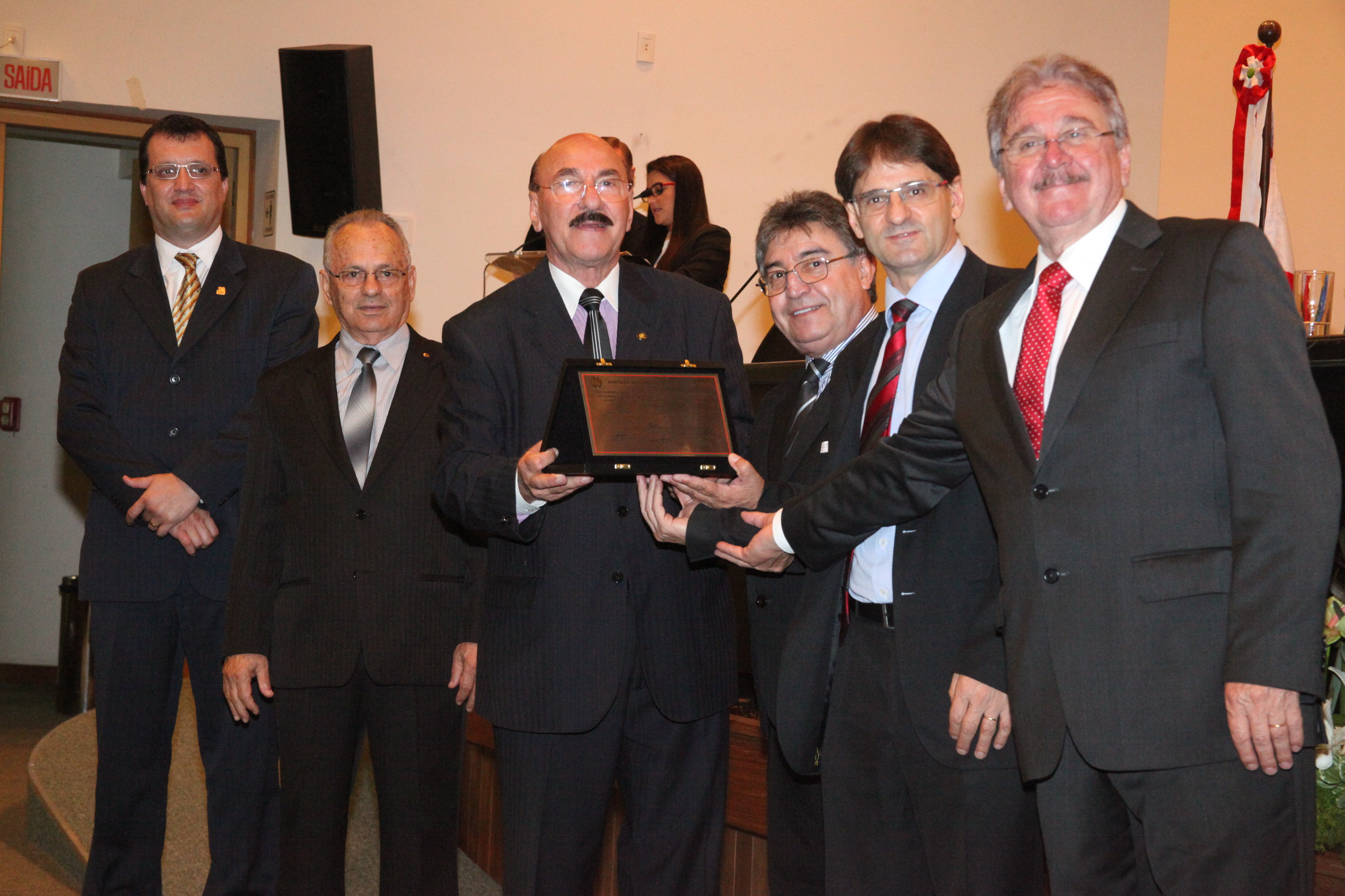 Ato Parlamentar Solene em homenagem aos Aposentados do Estado de Santa Catarina. Foto: Fábio Queiroz / Agência AL