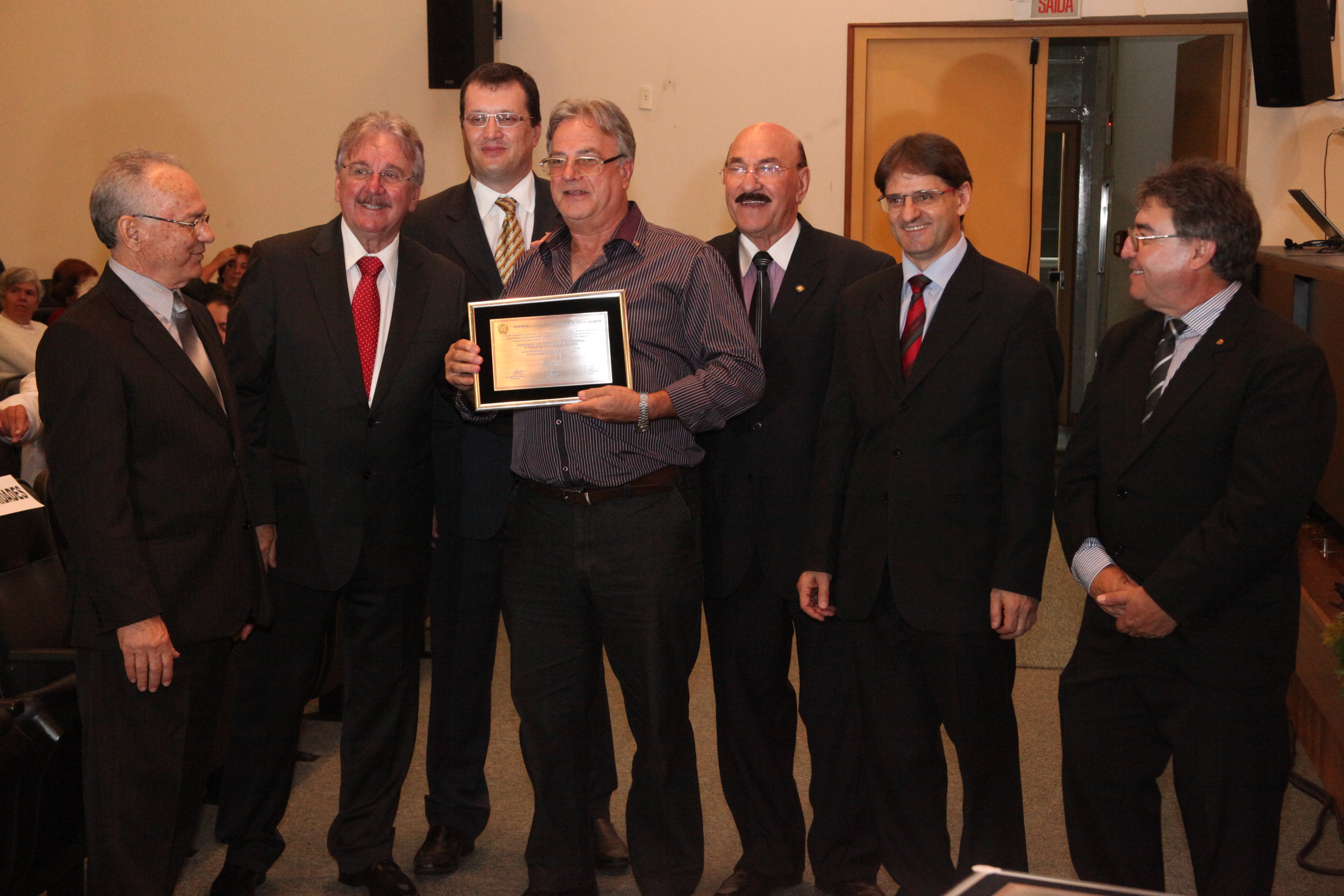 Ato Parlamentar Solene em homenagem aos Aposentados do Estado de Santa Catarina. Foto: Fábio Queiroz / Agência AL