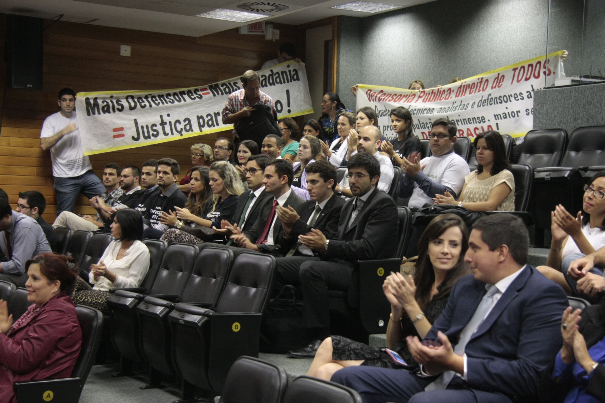 Audiência sobre a Defensoria Pública. Foto: Eduardo Guedes de Oliveira/Agência AL.