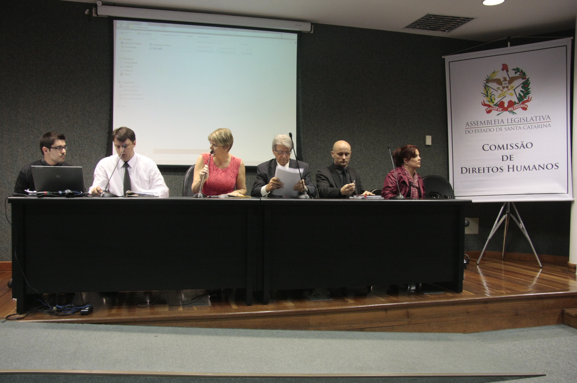 Audiência sobre a Defensoria Pública. Foto: Eduardo Guedes de Oliveira/Agência AL.