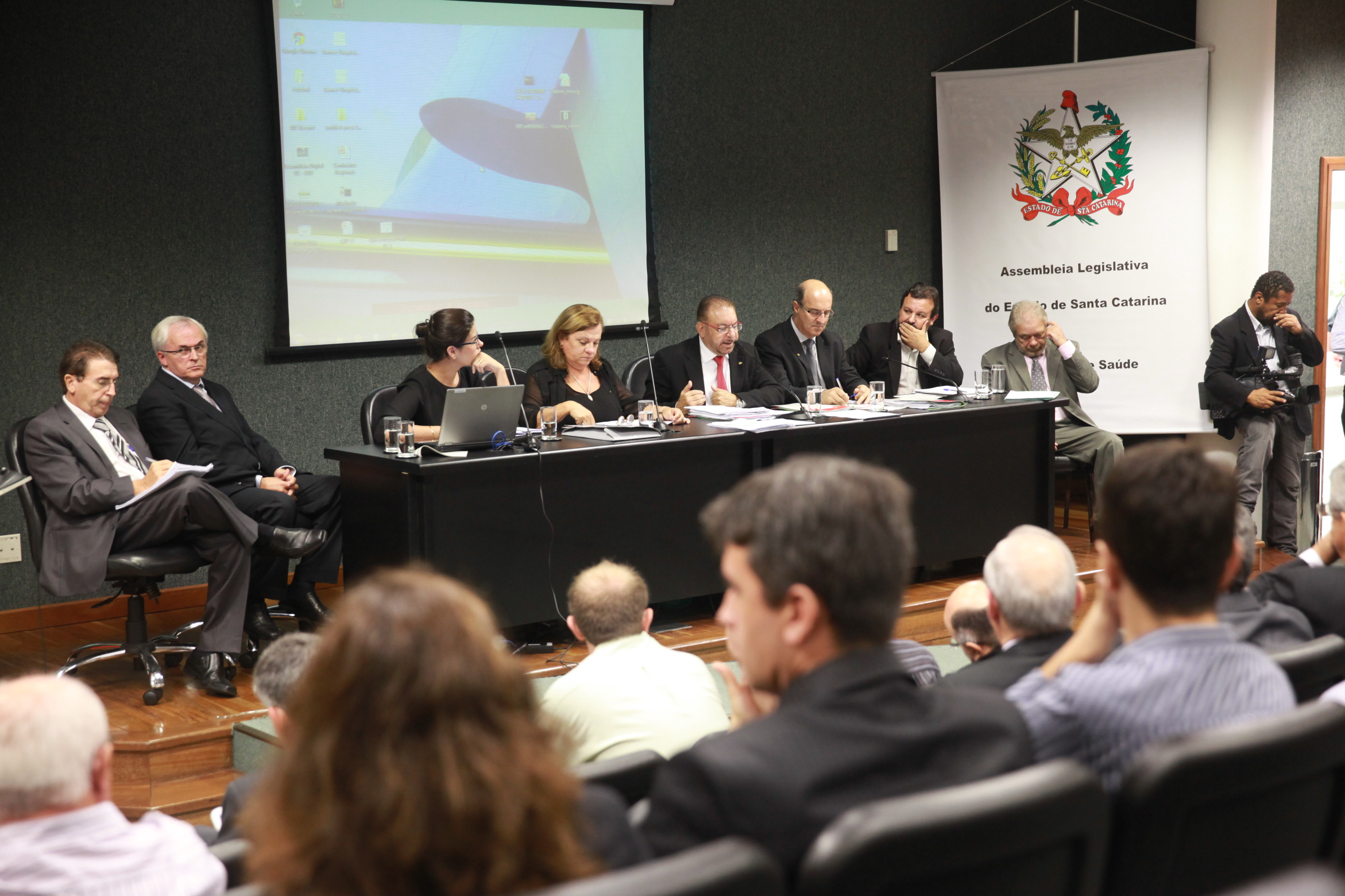 Reunião da Comissão de Saúde - Foto: Lucas Gabriel Diniz / Agência AL