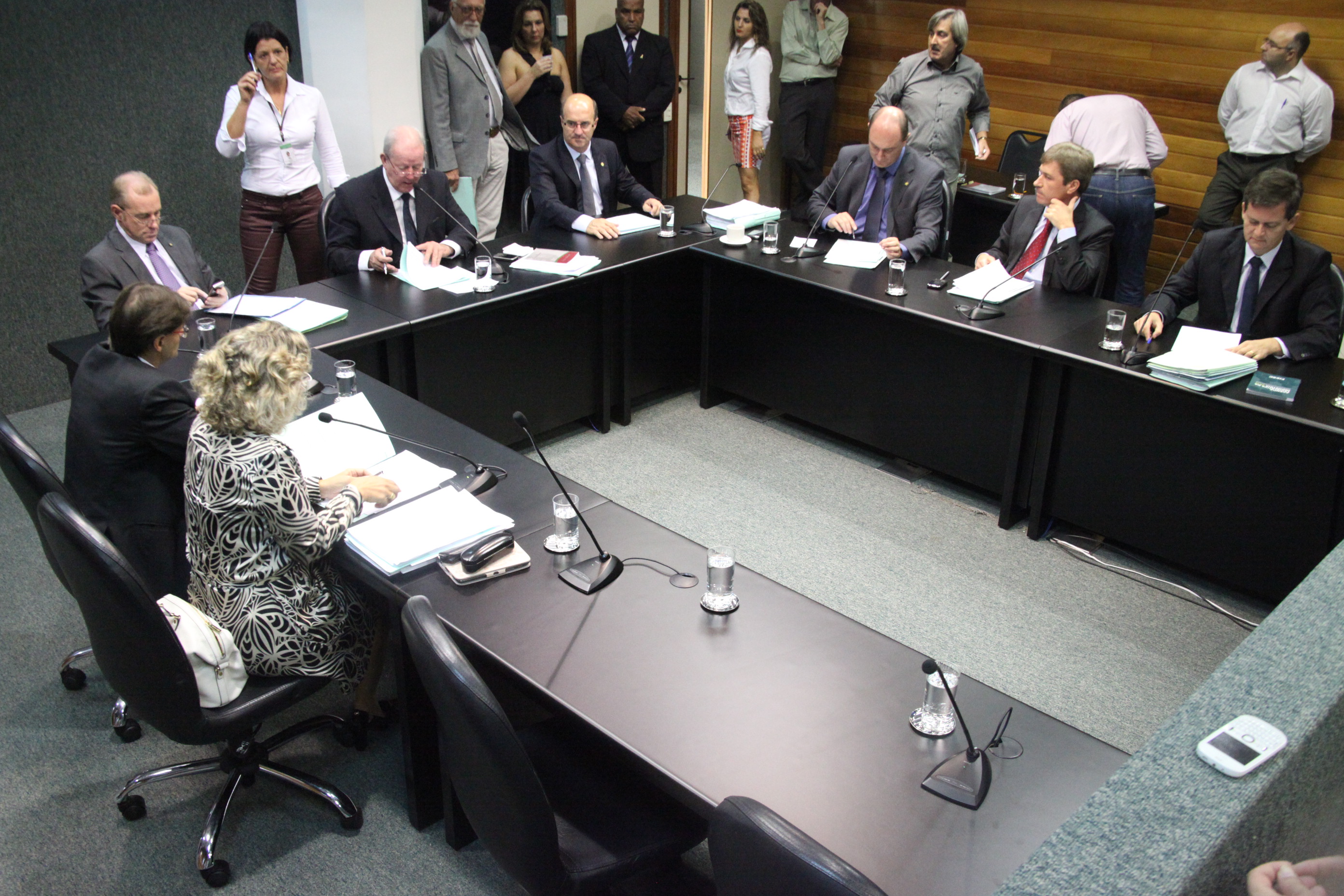 Reunião da Comissão de Constituição e Justiça. Foto: Fábio Queiroz / Agência AL