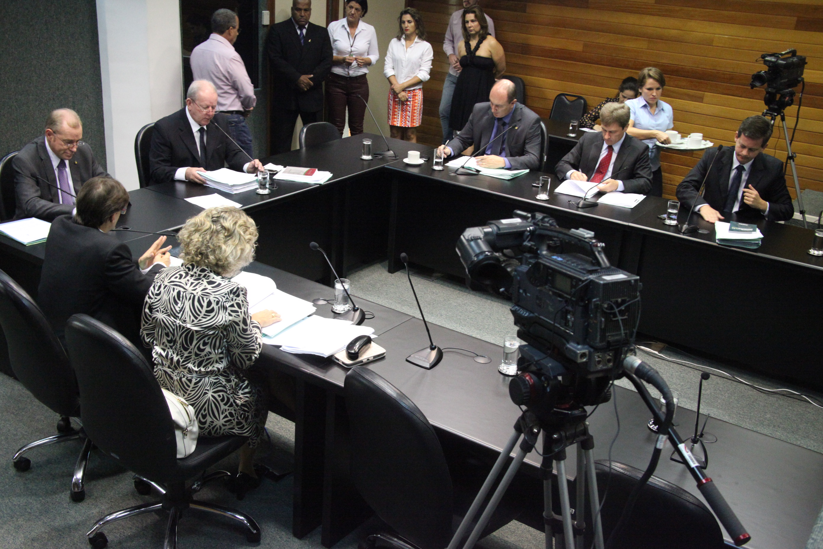 Reunião da Comissão de Constituição e Justiça. Foto: Fábio Queiroz / Agência AL