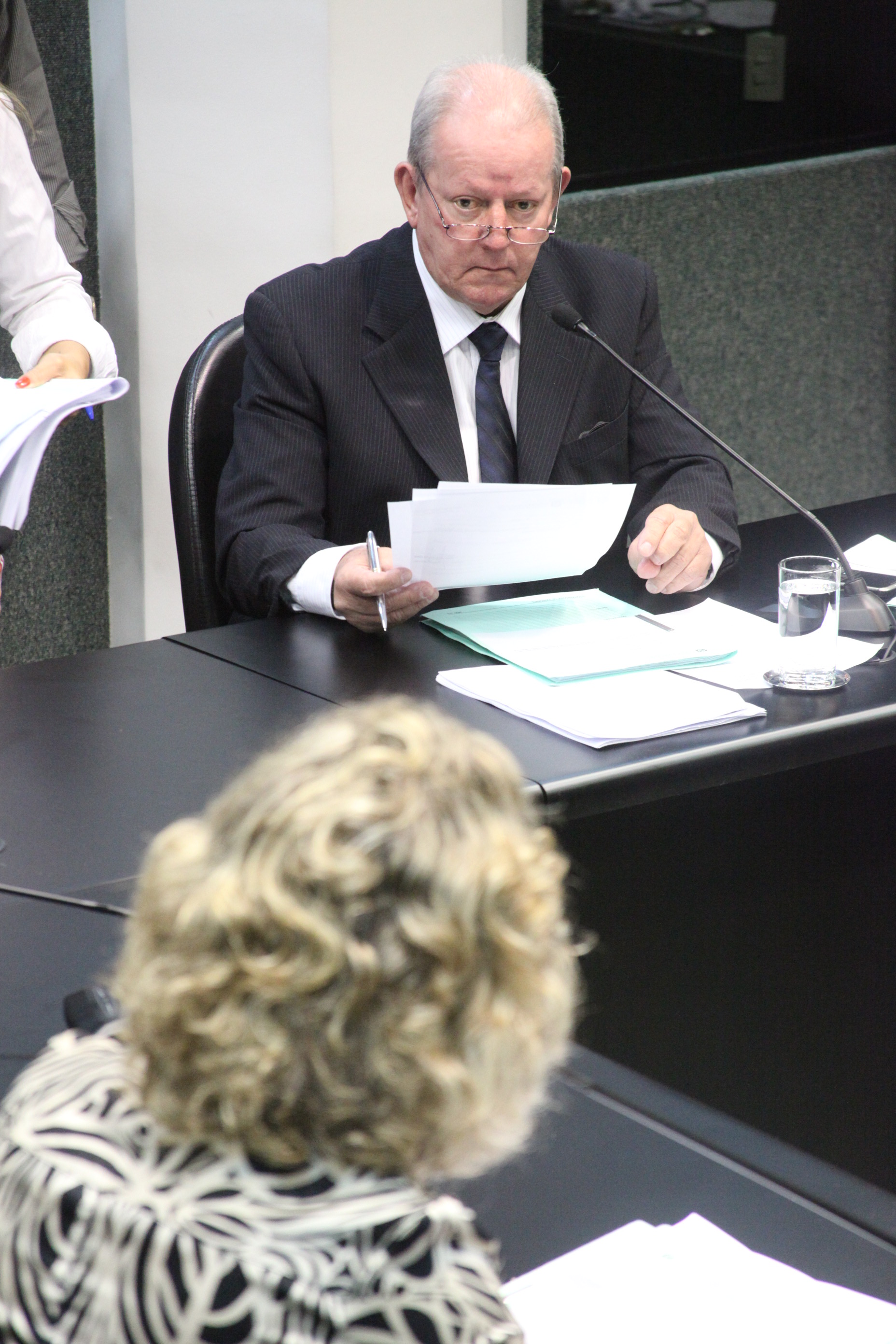 Deputado Marcos Vieira (PSDB). Reunião da Comissão de Constituição e Justiça. Foto: Fábio Queiroz / Agência AL