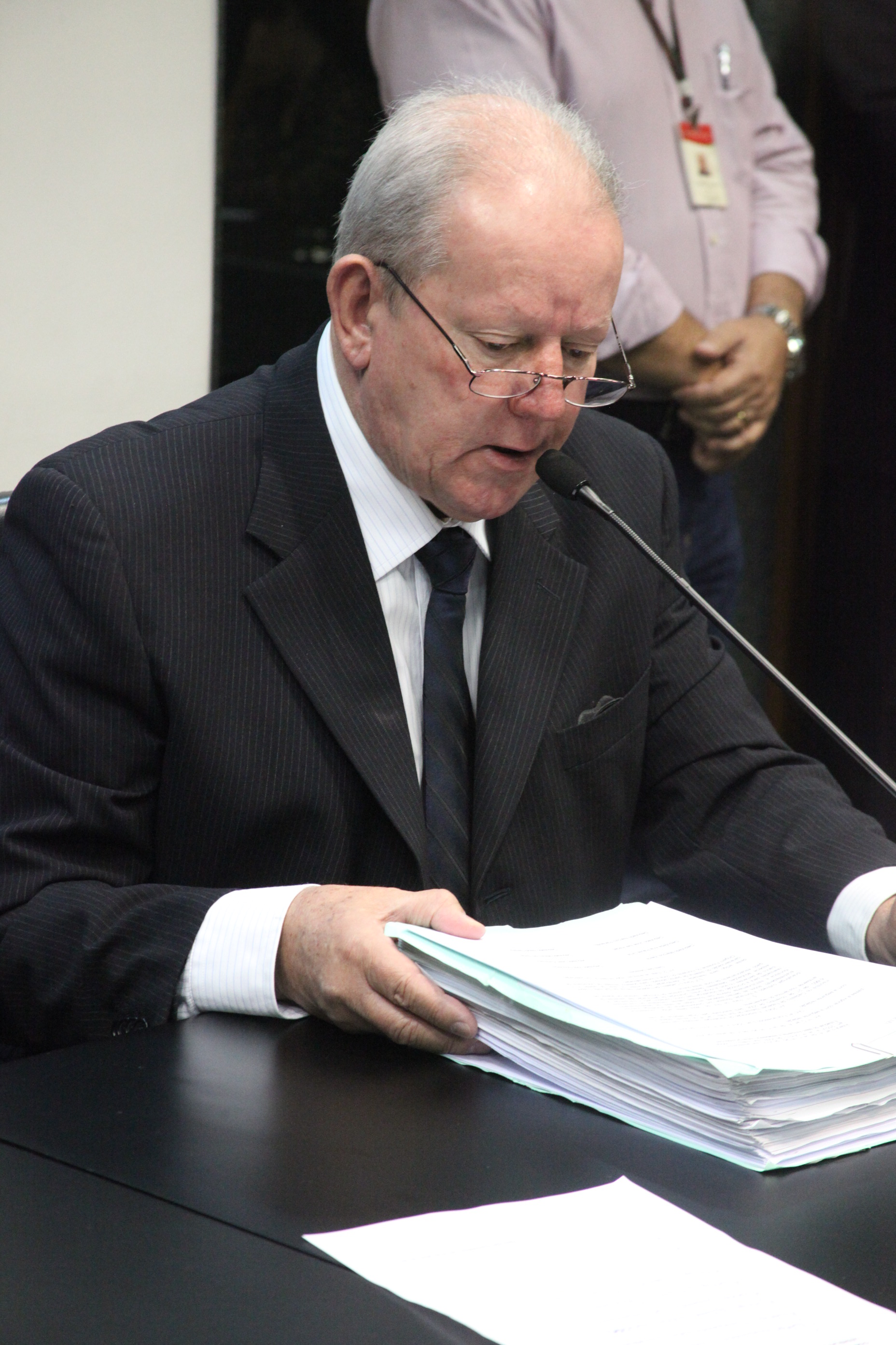 Deputado Marcos Vieira (PSDB). Reunião da Comissão de Constituição e Justiça. Foto: Fábio Queiroz / Agência AL