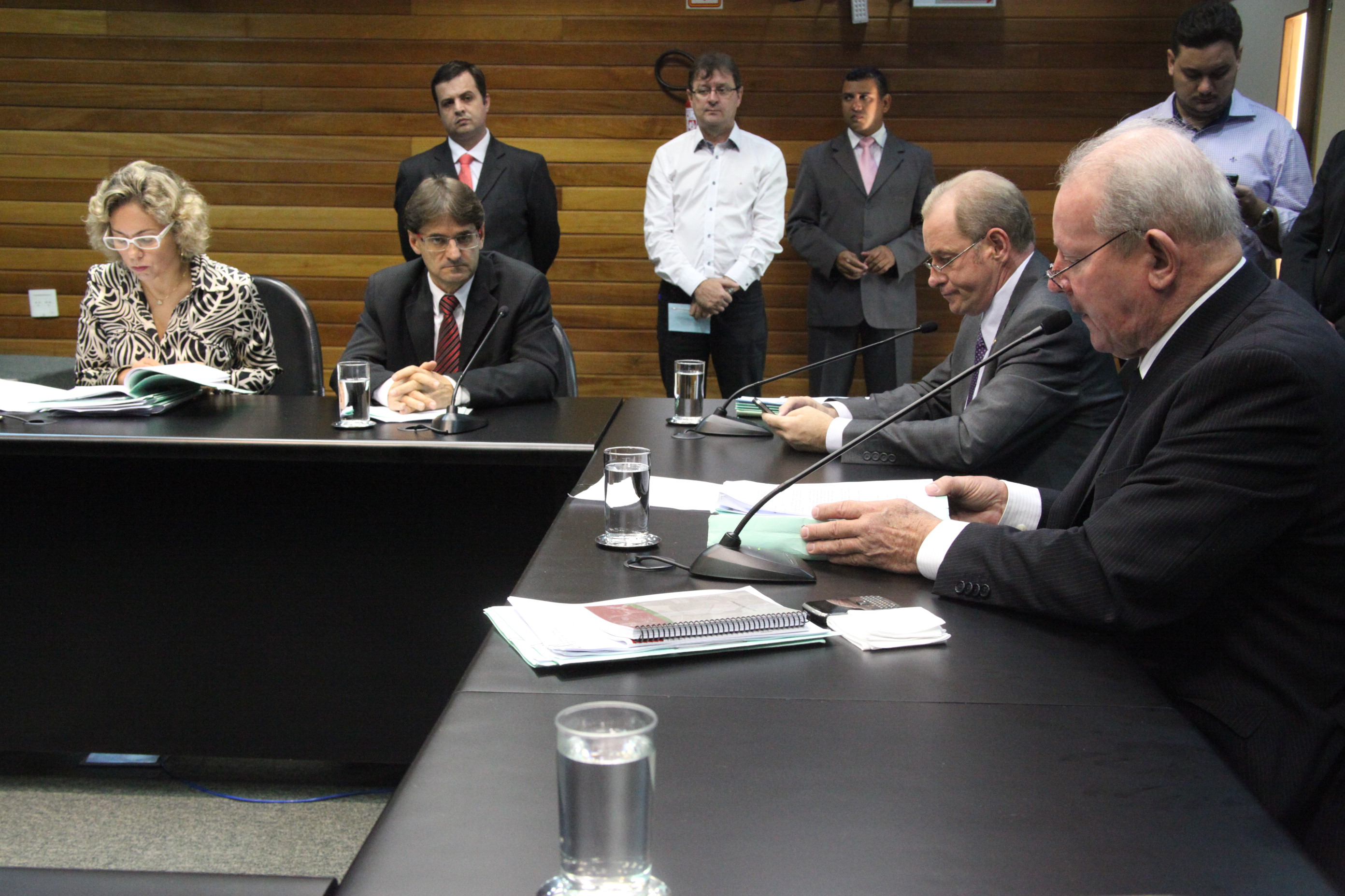 Reunião da Comissão de Constituição e Justiça. Foto: Fábio Queiroz / Agência AL