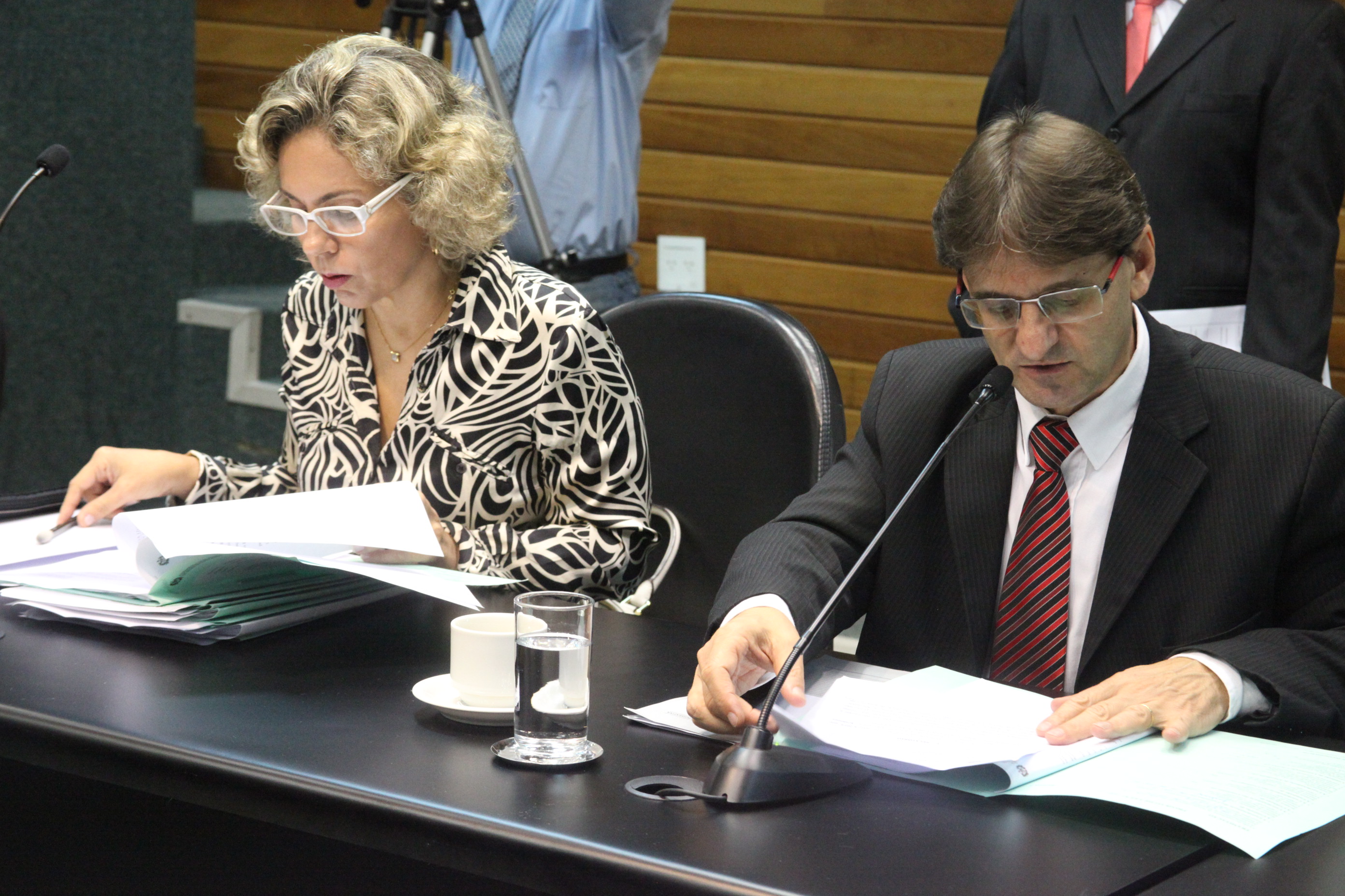 Reunião da Comissão de Constituição e Justiça. Foto: Fábio Queiroz / Agência AL